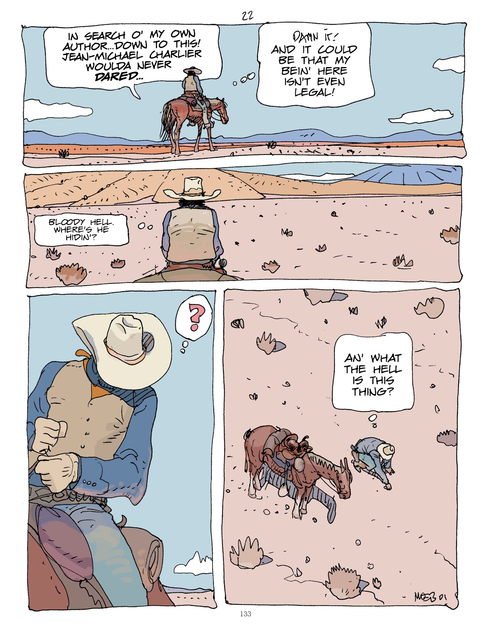 Read online Moebius Library comic -  Issue # TPB 2 - 132