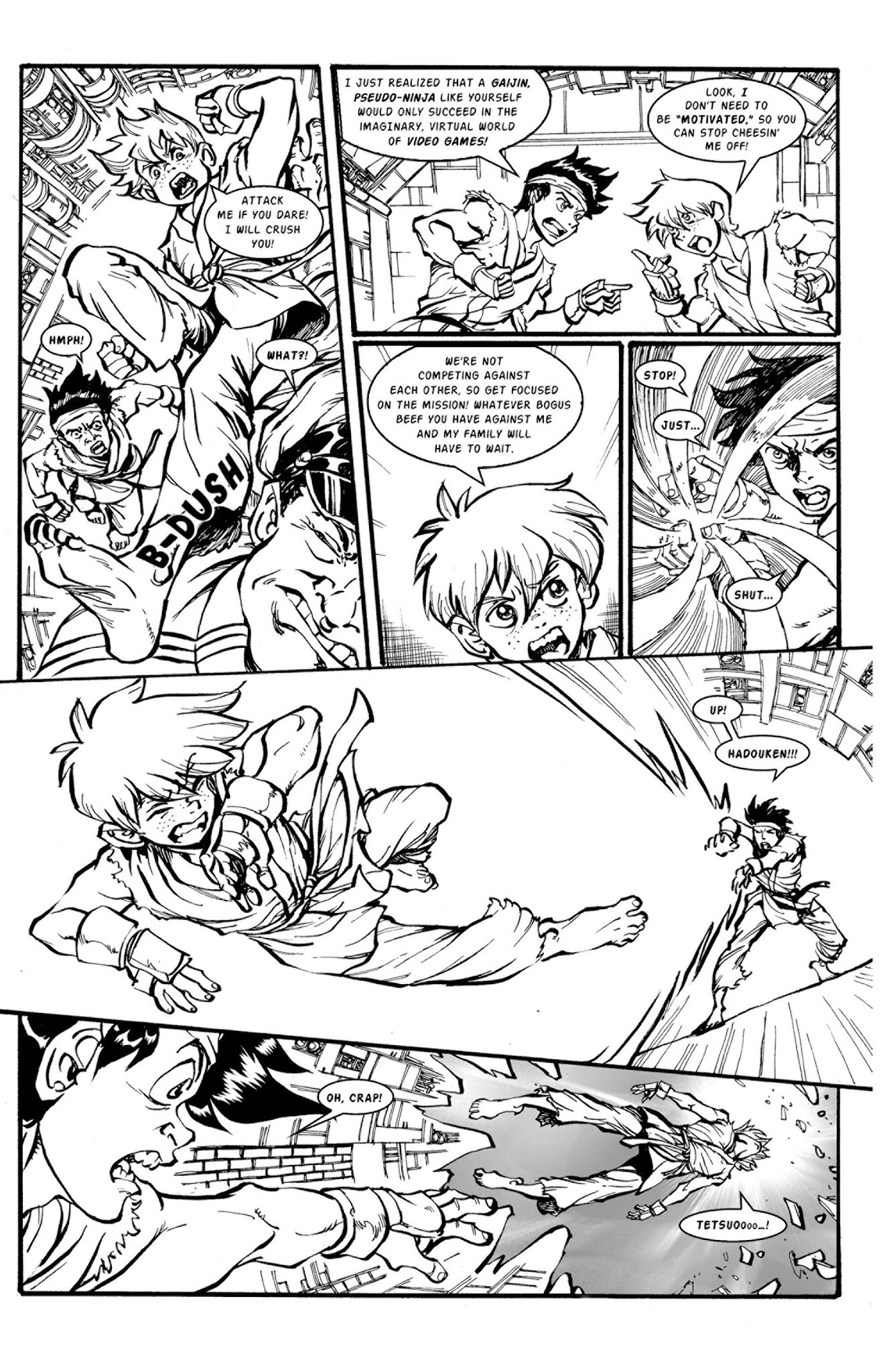 Read online Super Ninja High School comic -  Issue # Full - 13