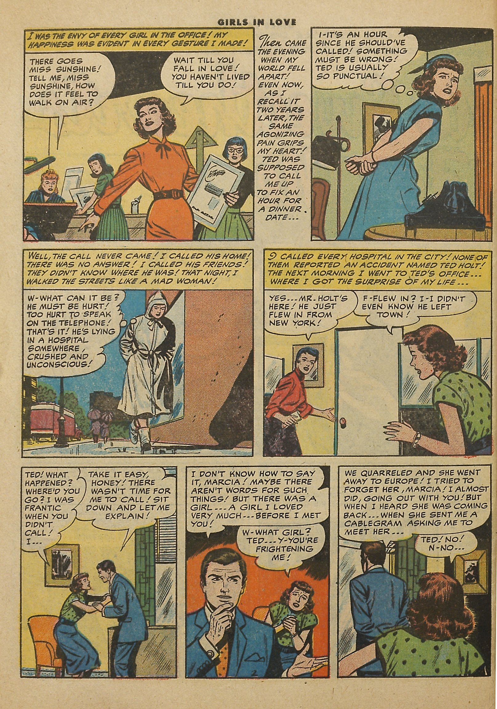 Read online Girls in Love (1955) comic -  Issue #55 - 28