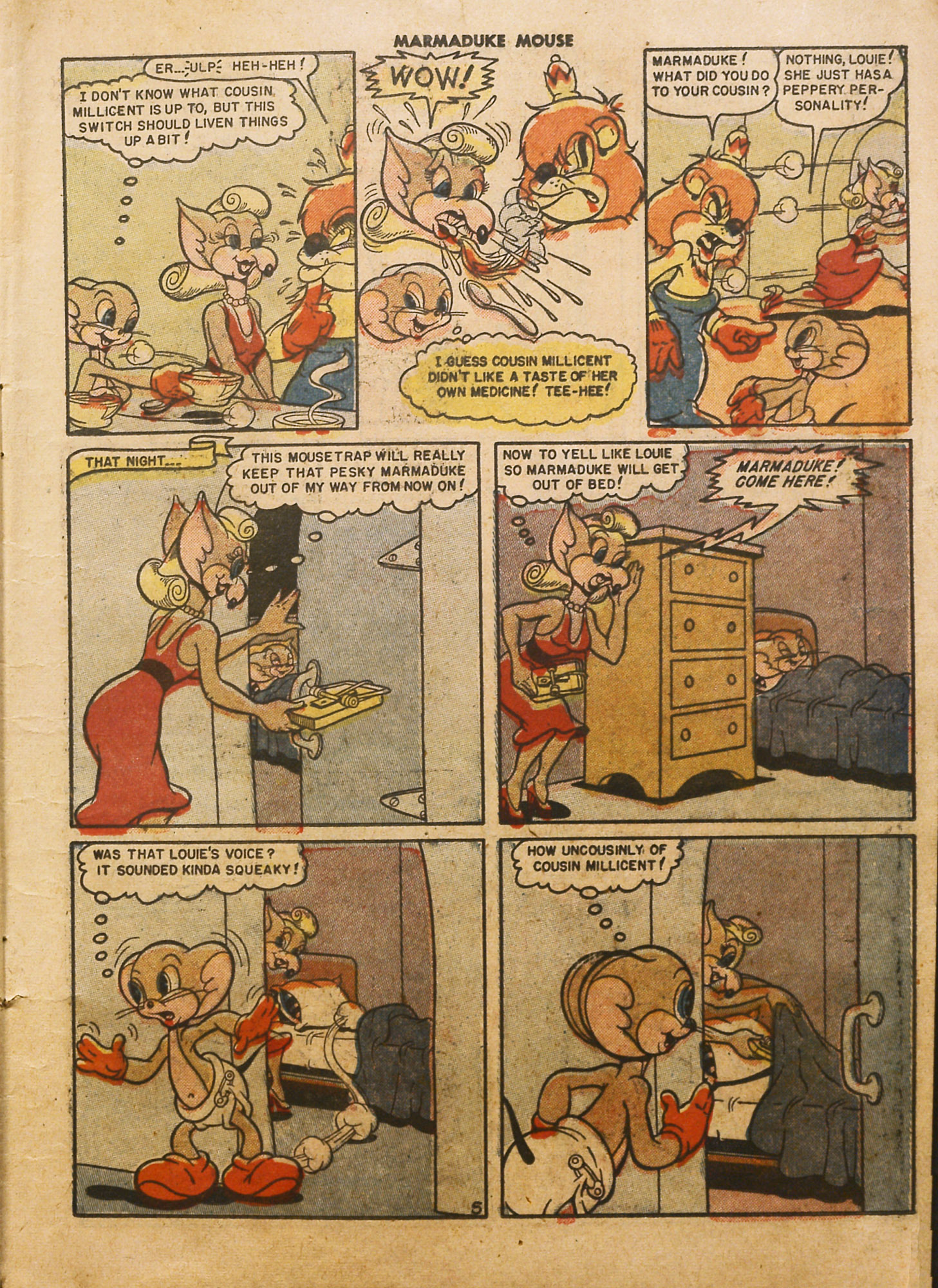 Read online Marmaduke Mouse comic -  Issue #19 - 7