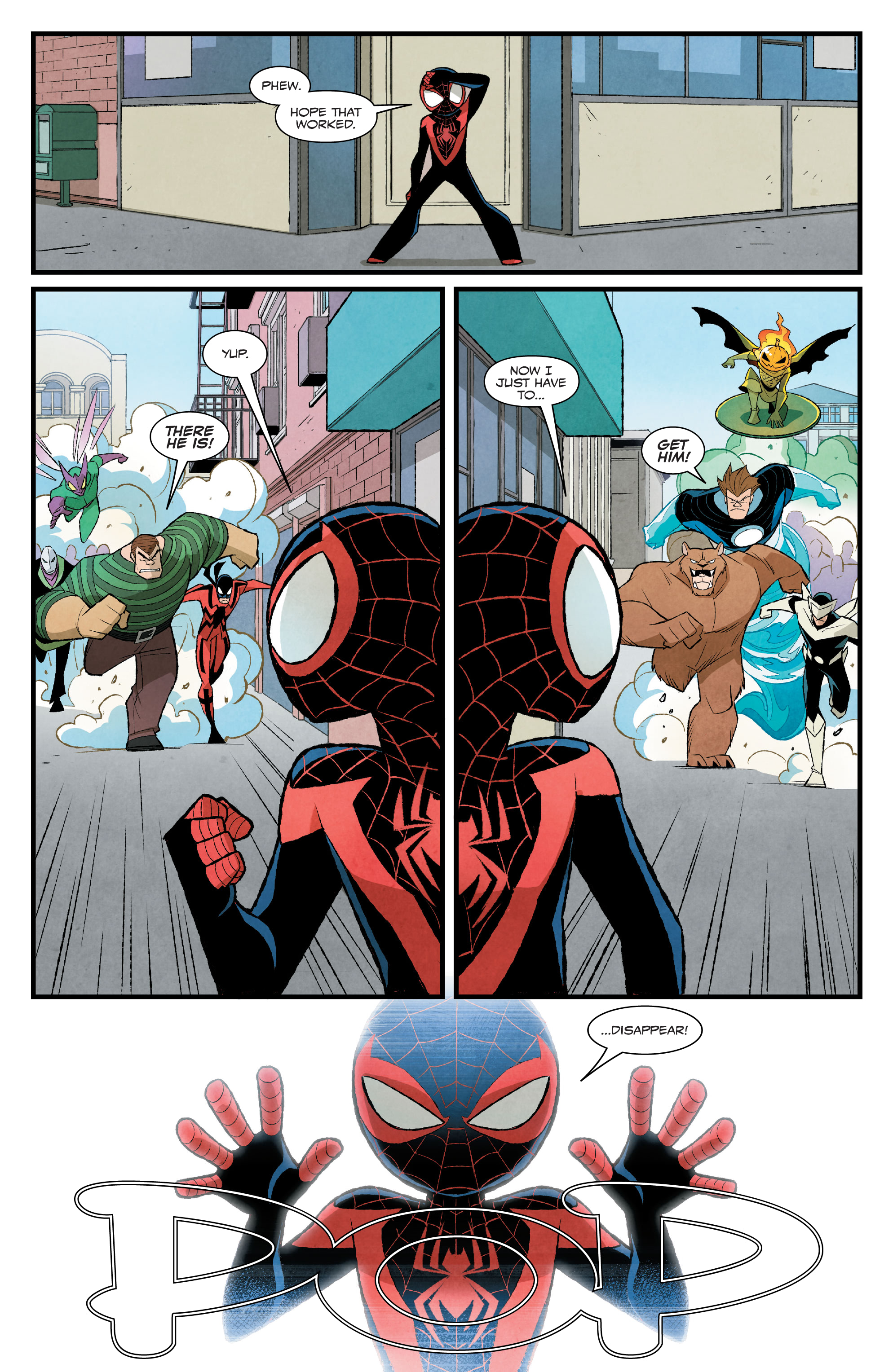 Read online Peter Parker And Miles Morales Spider-Men Double Trouble comic -  Issue #3 - 8
