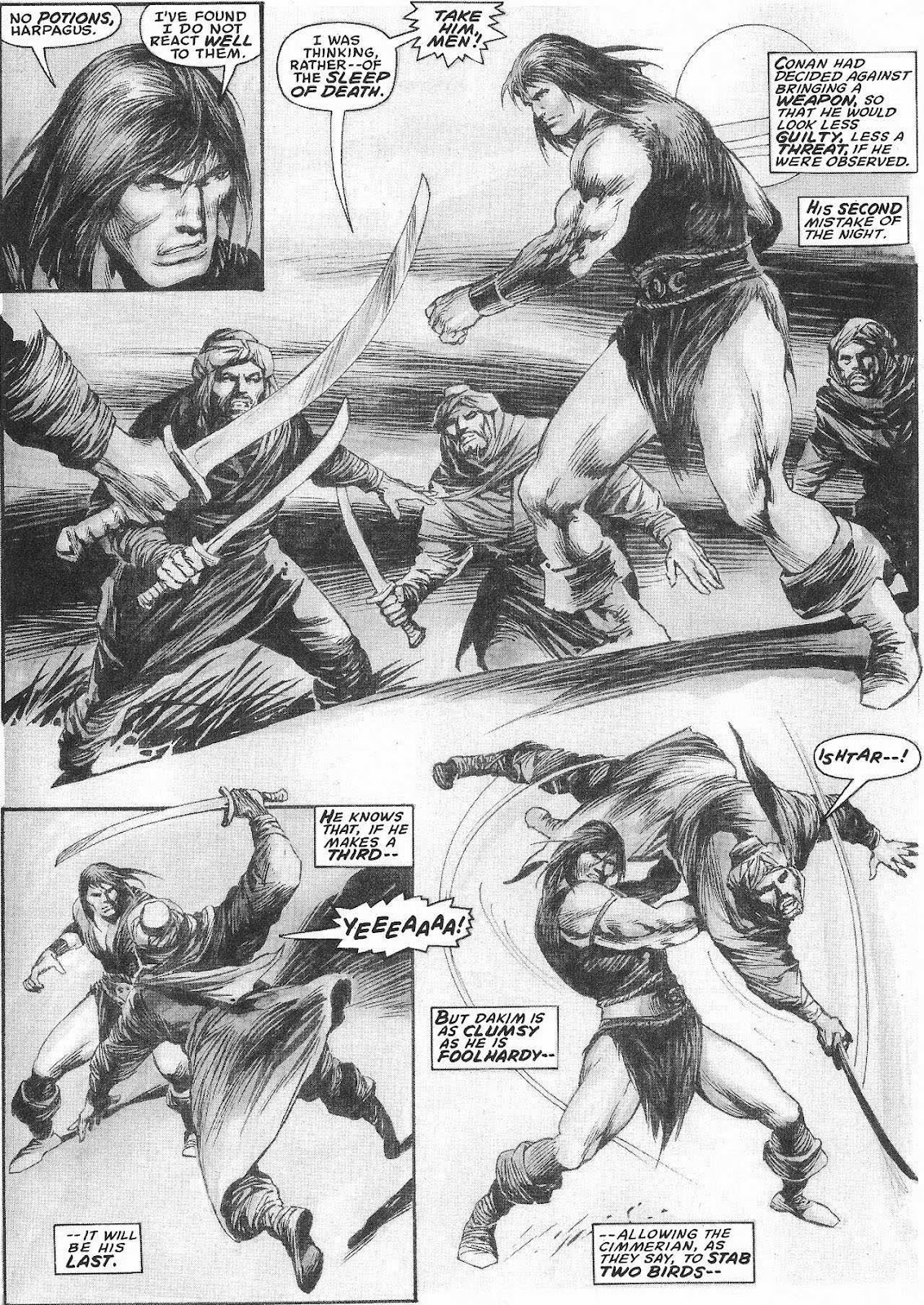 The Savage Sword Of Conan issue 207 - Page 21