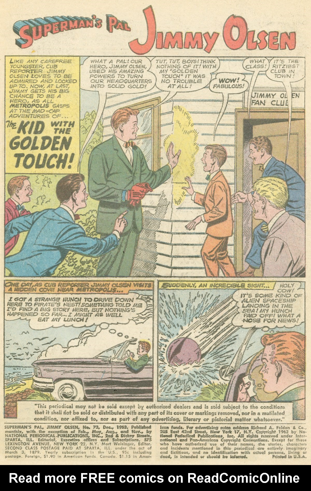 Read online Superman's Pal Jimmy Olsen comic -  Issue #73 - 3