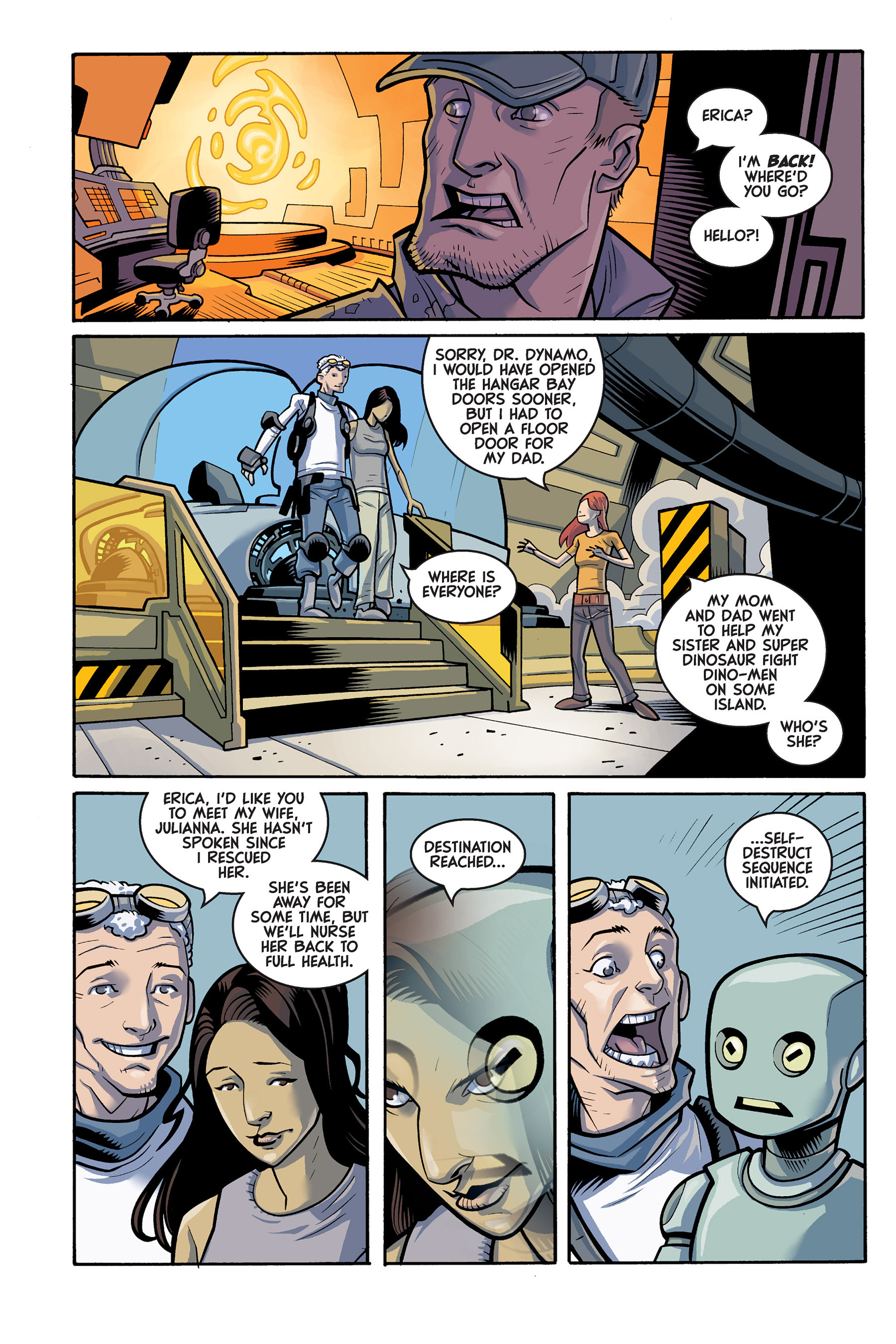Read online Super Dinosaur (2011) comic -  Issue # _TPB 2 - 116