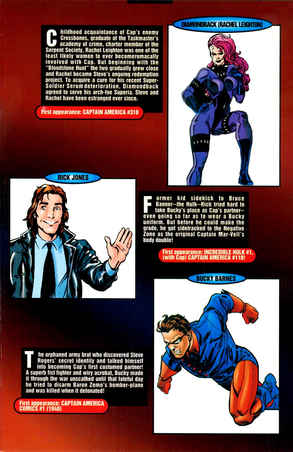 Read online Captain America: The Legend comic -  Issue # Full - 11