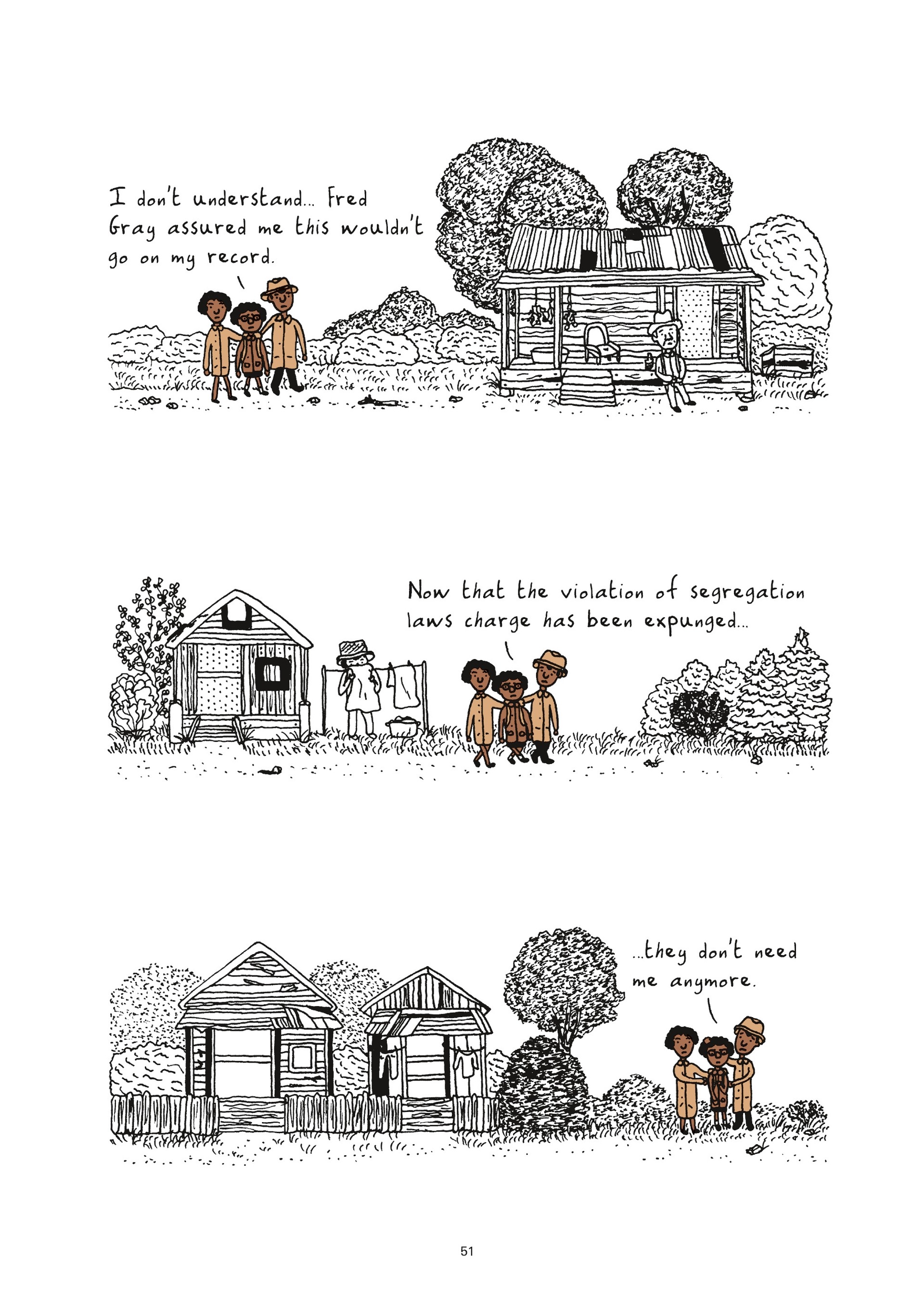 Read online Colored: The Unsung Life of Claudette Colvin comic -  Issue # TPB - 51