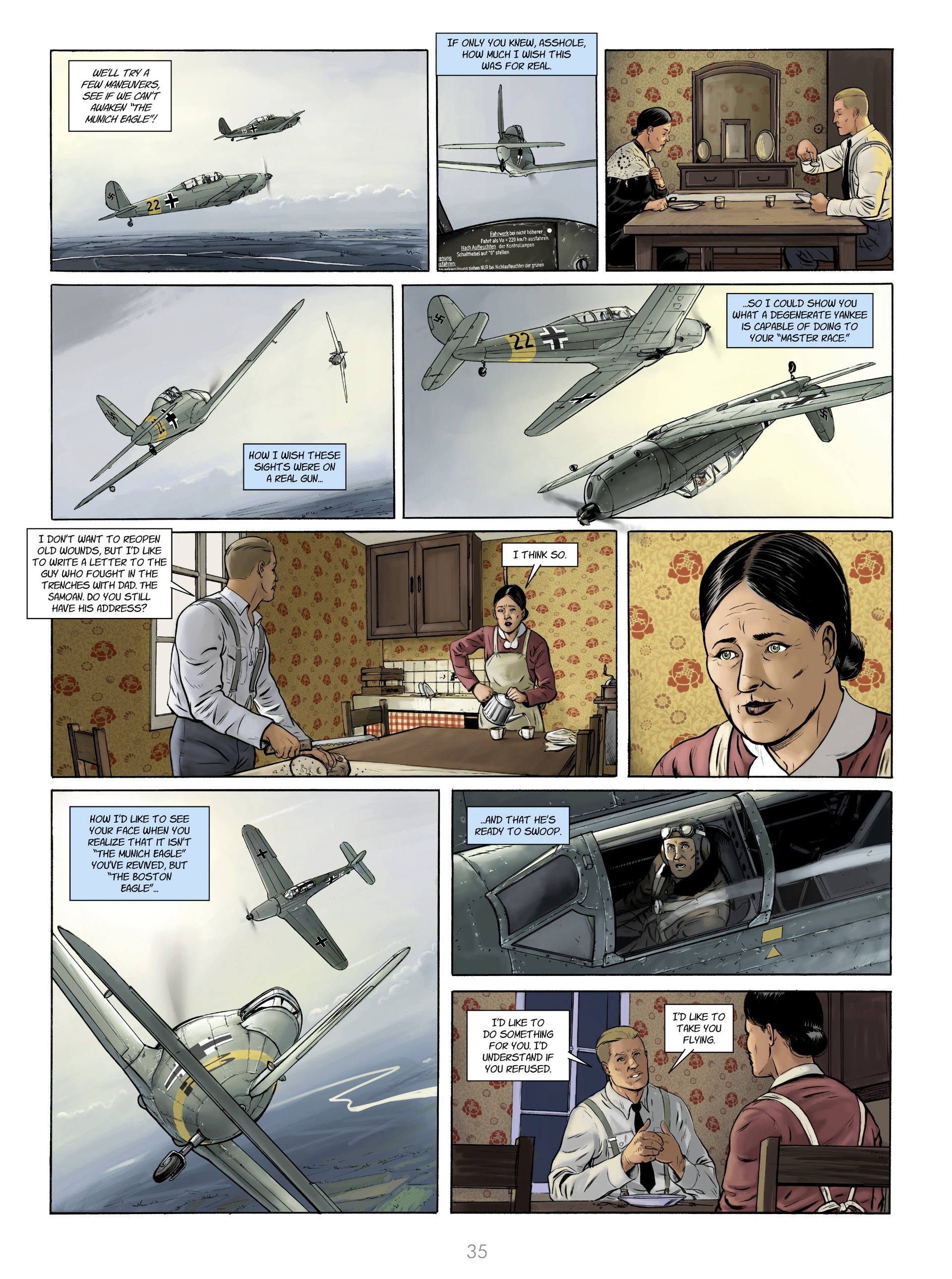 Read online Wings of War Adler comic -  Issue #2 - 37