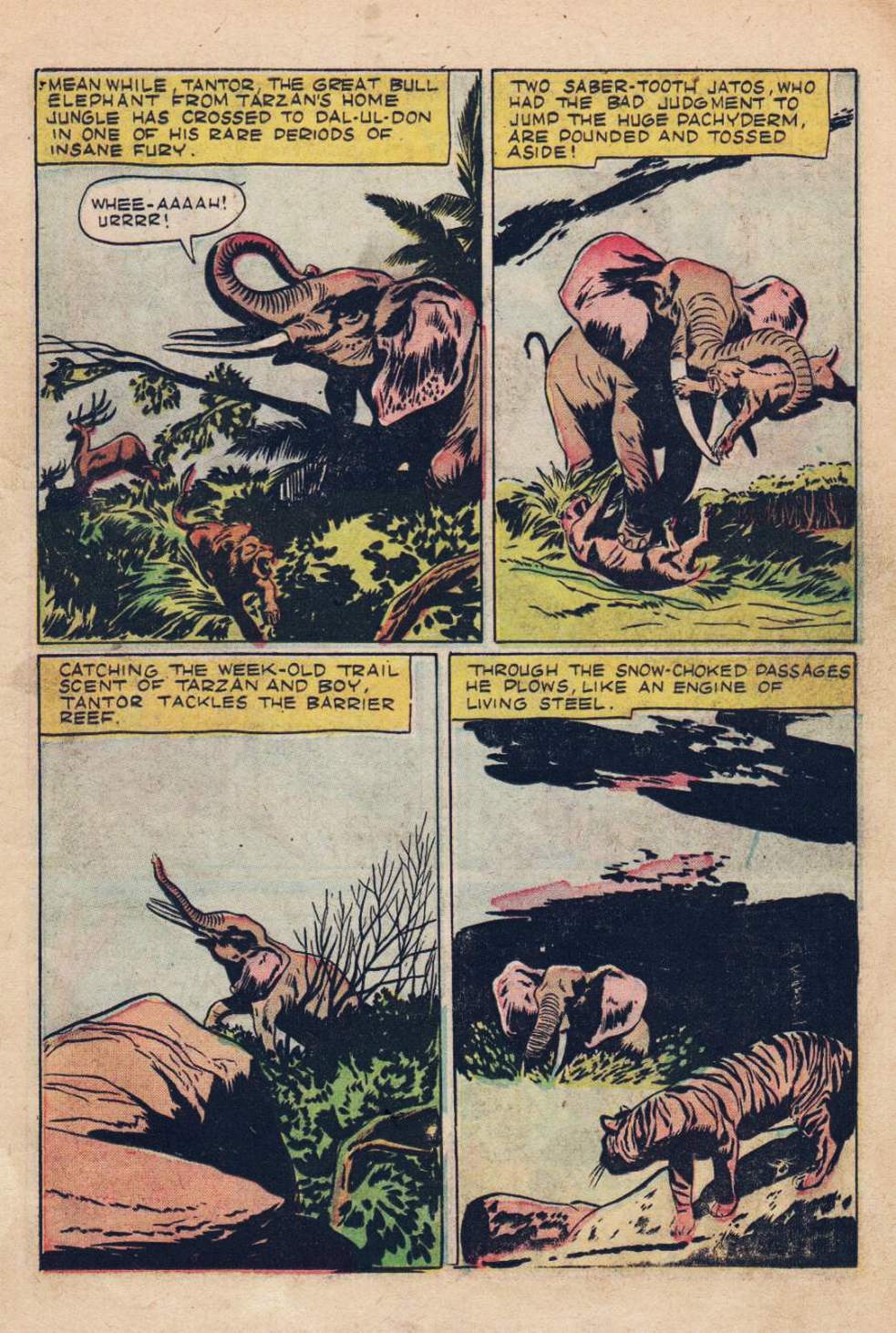 Read online Tarzan (1948) comic -  Issue #9 - 7