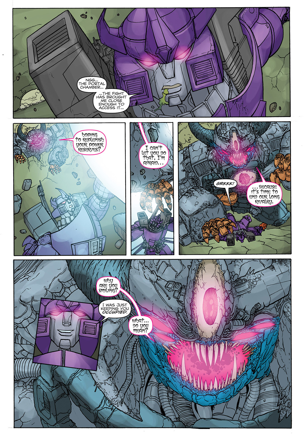 Read online Transformers: Heart of Darkness comic -  Issue #4 - 17