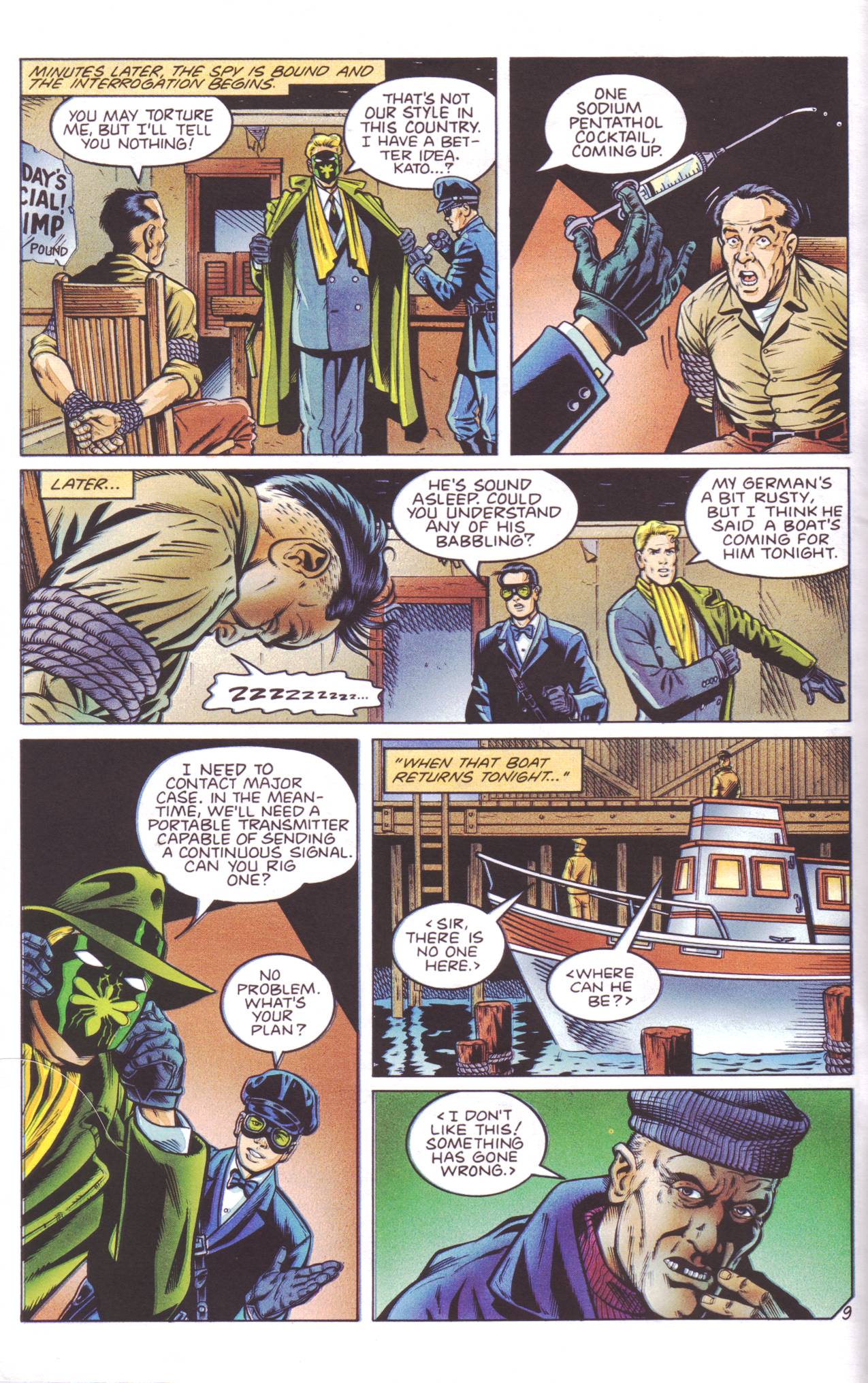 Read online Sting of The Green Hornet comic -  Issue #4 - 10
