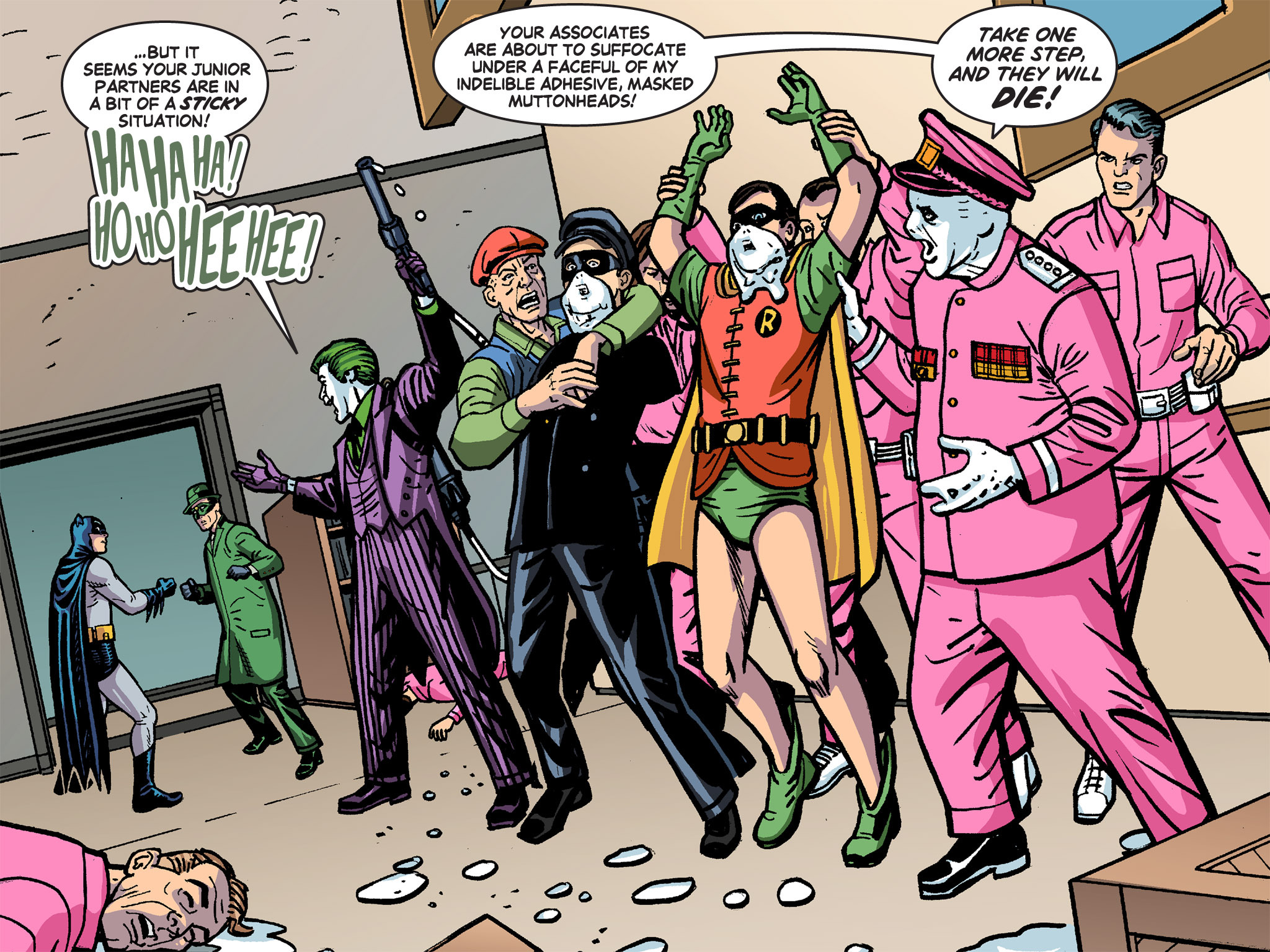 Read online Batman '66 Meets the Green Hornet [II] comic -  Issue #4 - 115