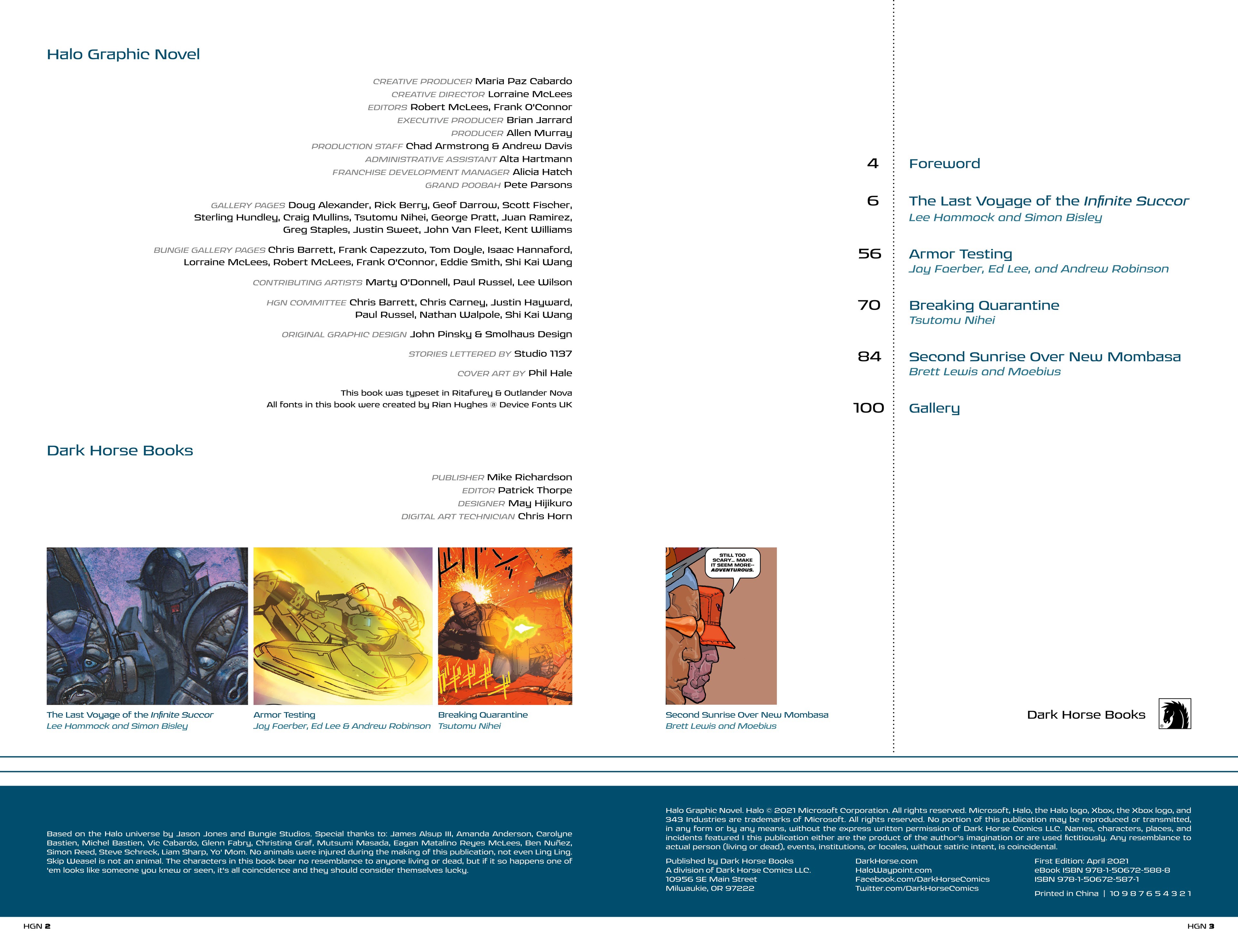 Read online Halo Graphic Novel (2021) comic -  Issue # TPB - 4