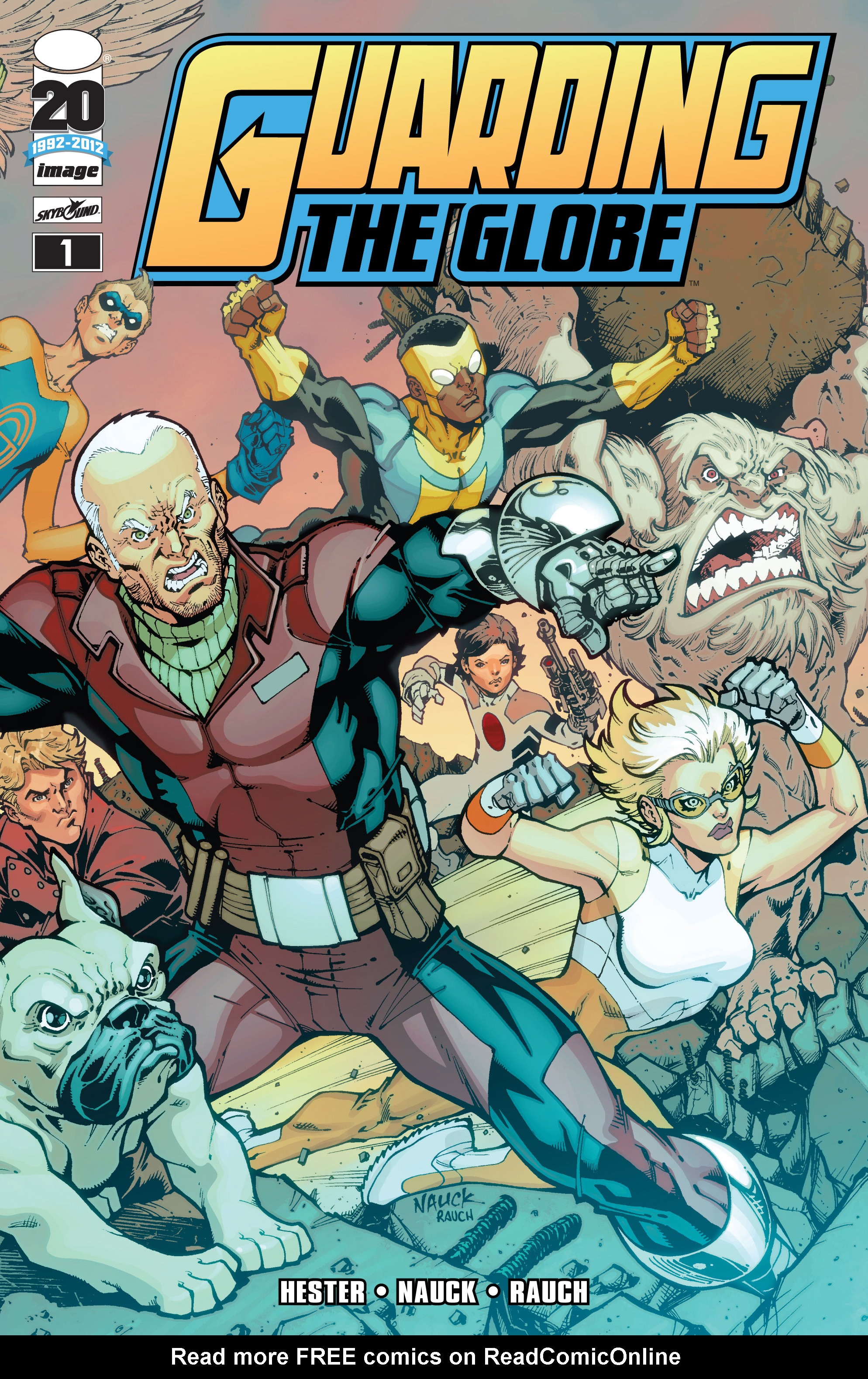 Read online Guarding the Globe (2012) comic -  Issue #1 - 1