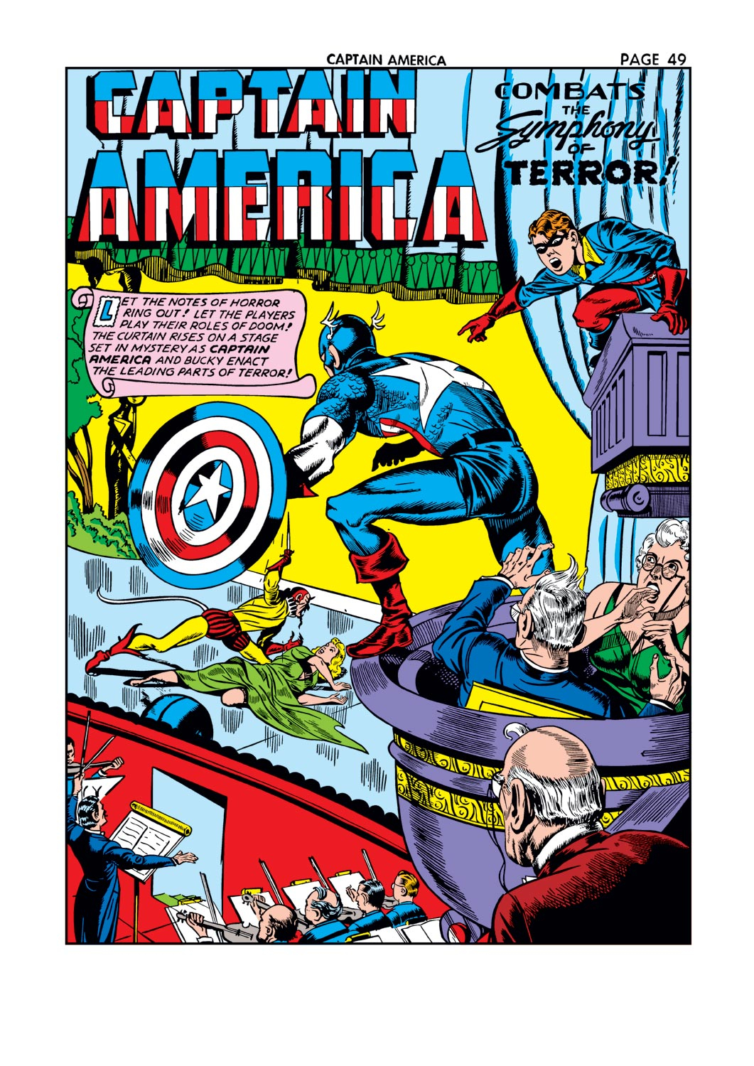 Read online Captain America Comics comic -  Issue #11 - 50