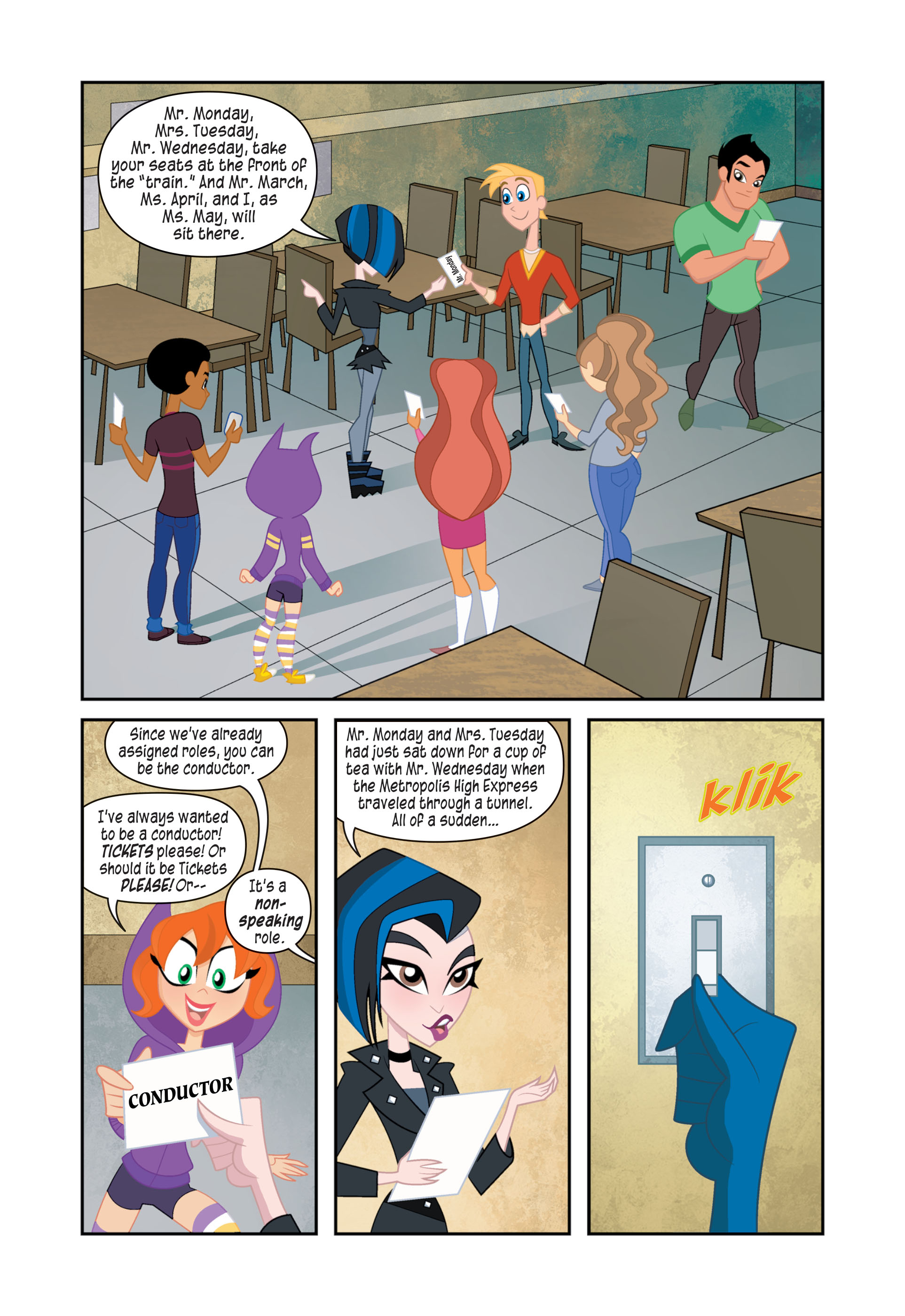 Read online DC Super Hero Girls: At Metropolis High comic -  Issue # TPB - 28