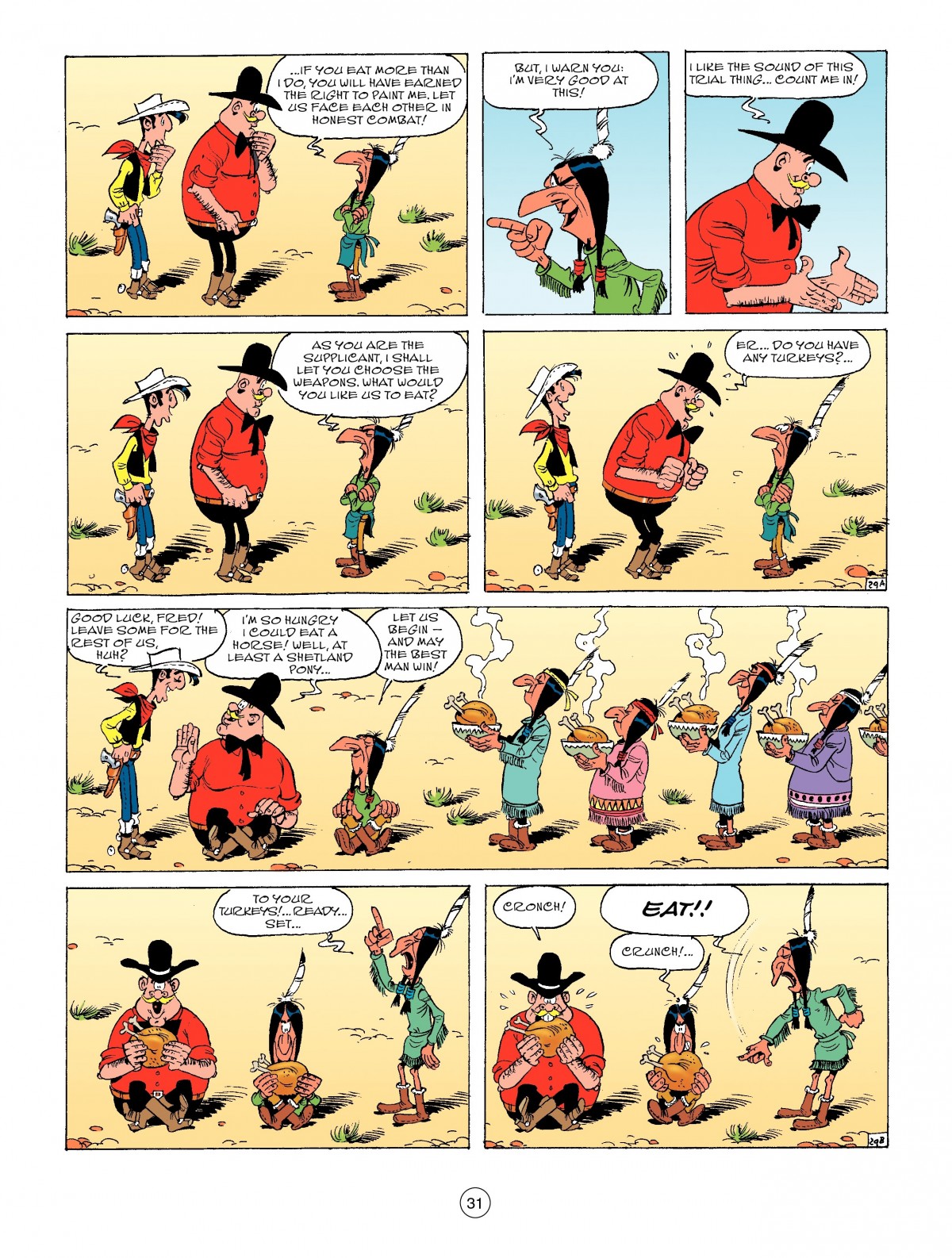 Read online A Lucky Luke Adventure comic -  Issue #51 - 31