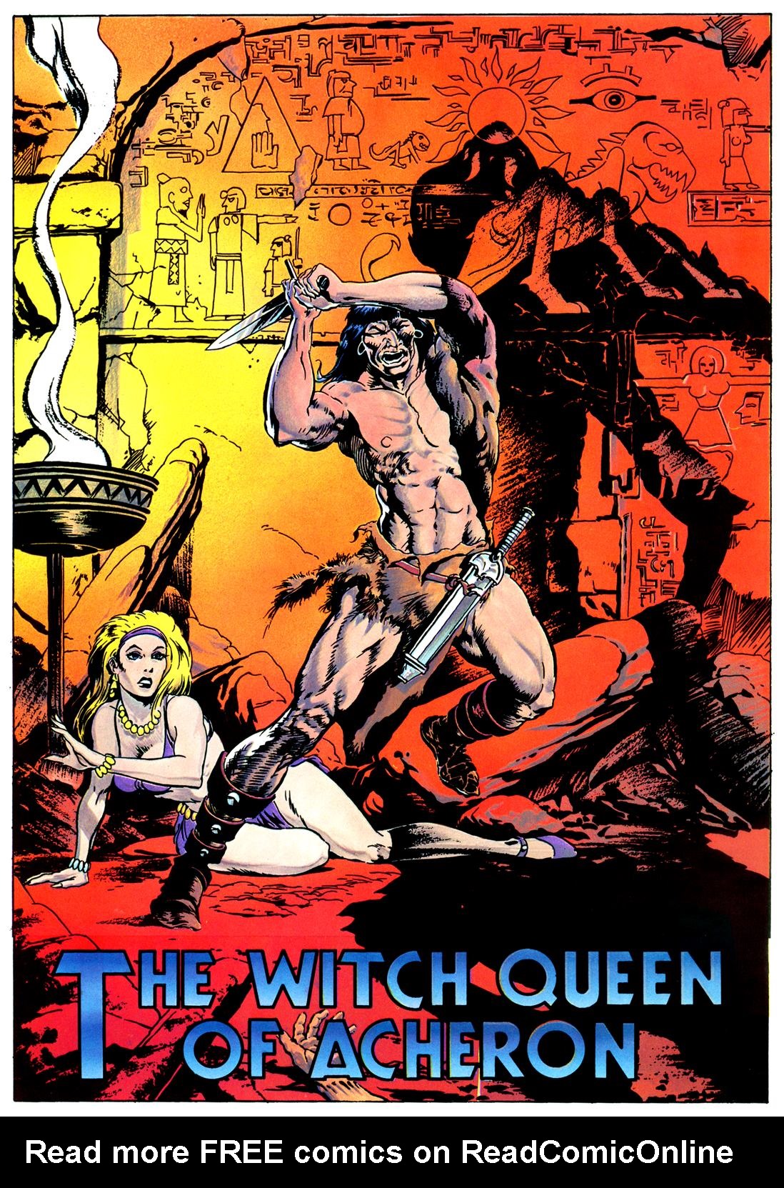 Read online Marvel Graphic Novel comic -  Issue #19 - Conan - The  Witch Queen of Acheron - 4