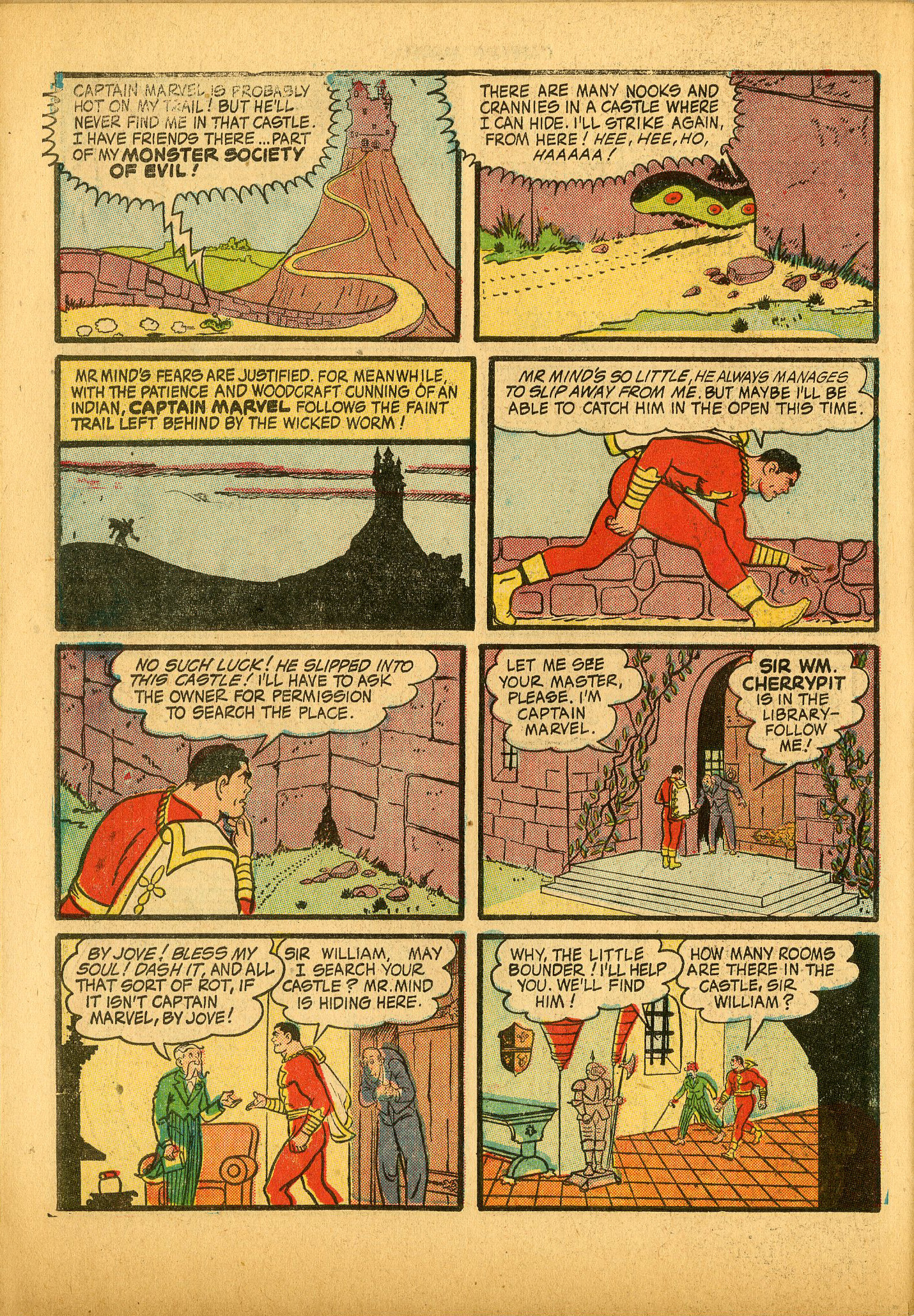 Read online Captain Marvel Adventures comic -  Issue #36 - 42