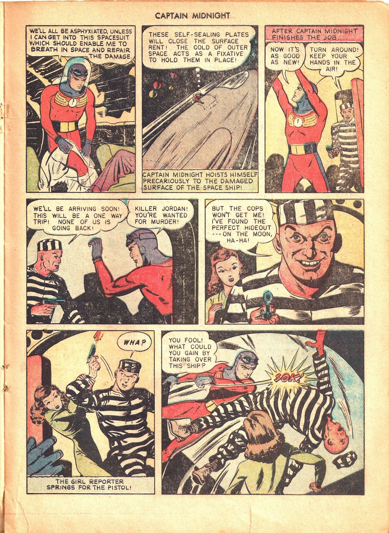 Read online Captain Midnight (1942) comic -  Issue #49 - 20
