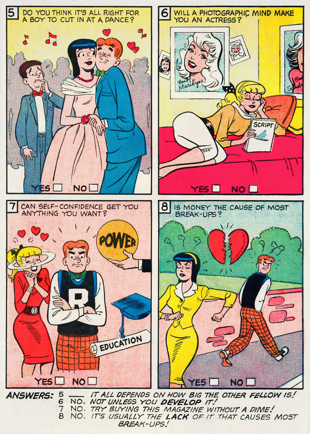 Read online Archie's Madhouse comic -  Issue #8 - 11