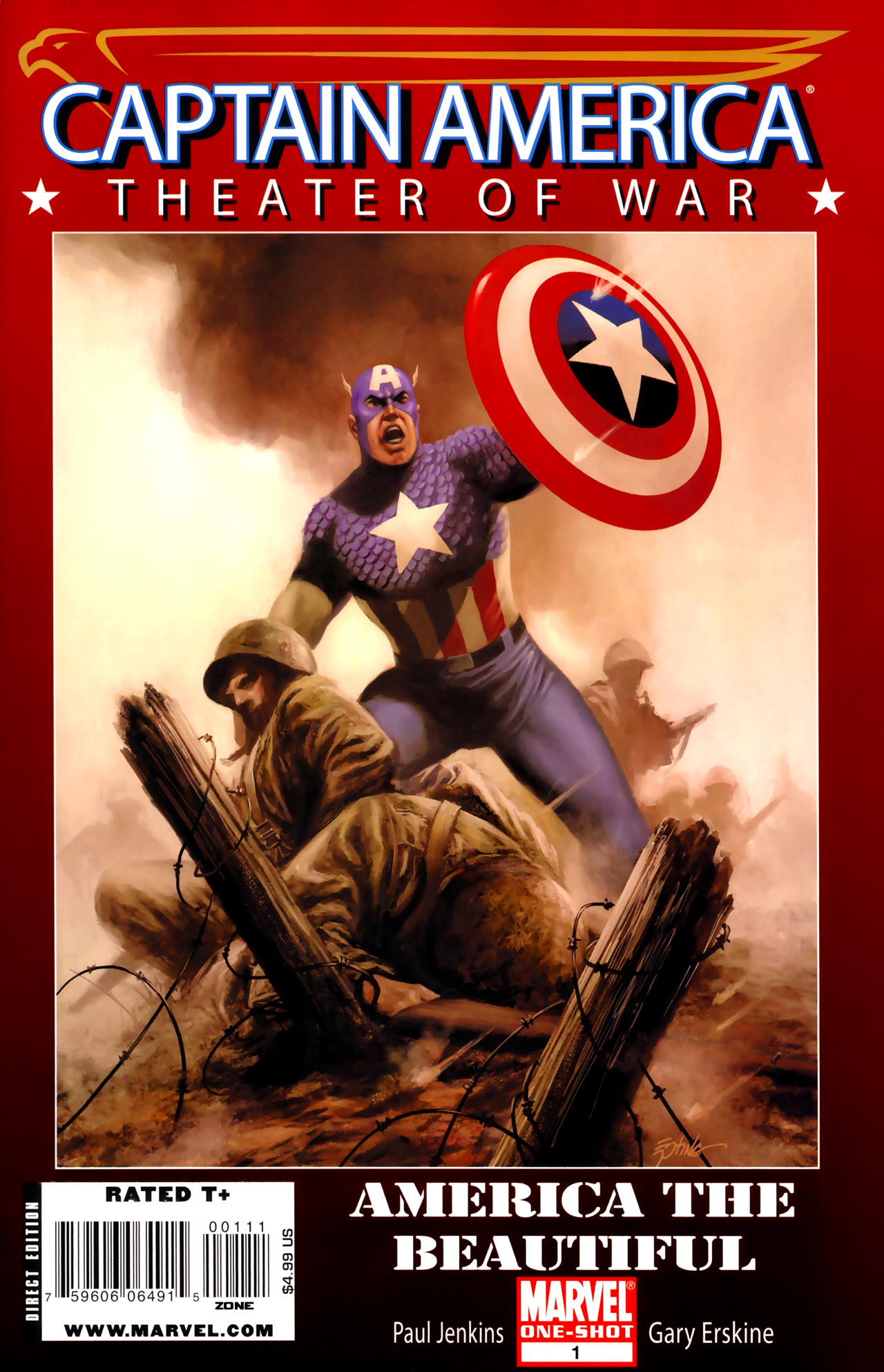 Read online Captain America Theater of War: America the Beautiful comic -  Issue # Full - 1