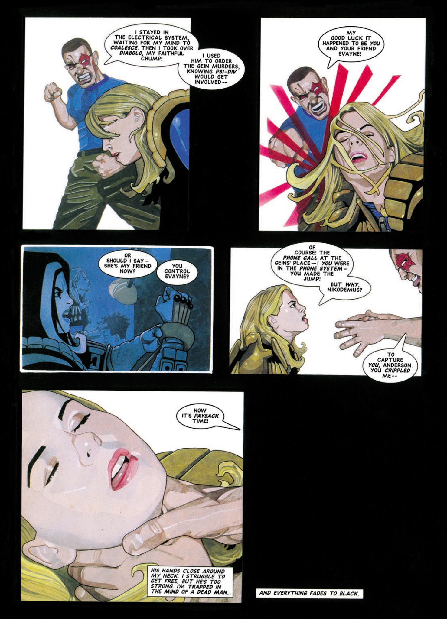 Read online Judge Anderson: The Psi Files comic -  Issue # TPB 4 - 24