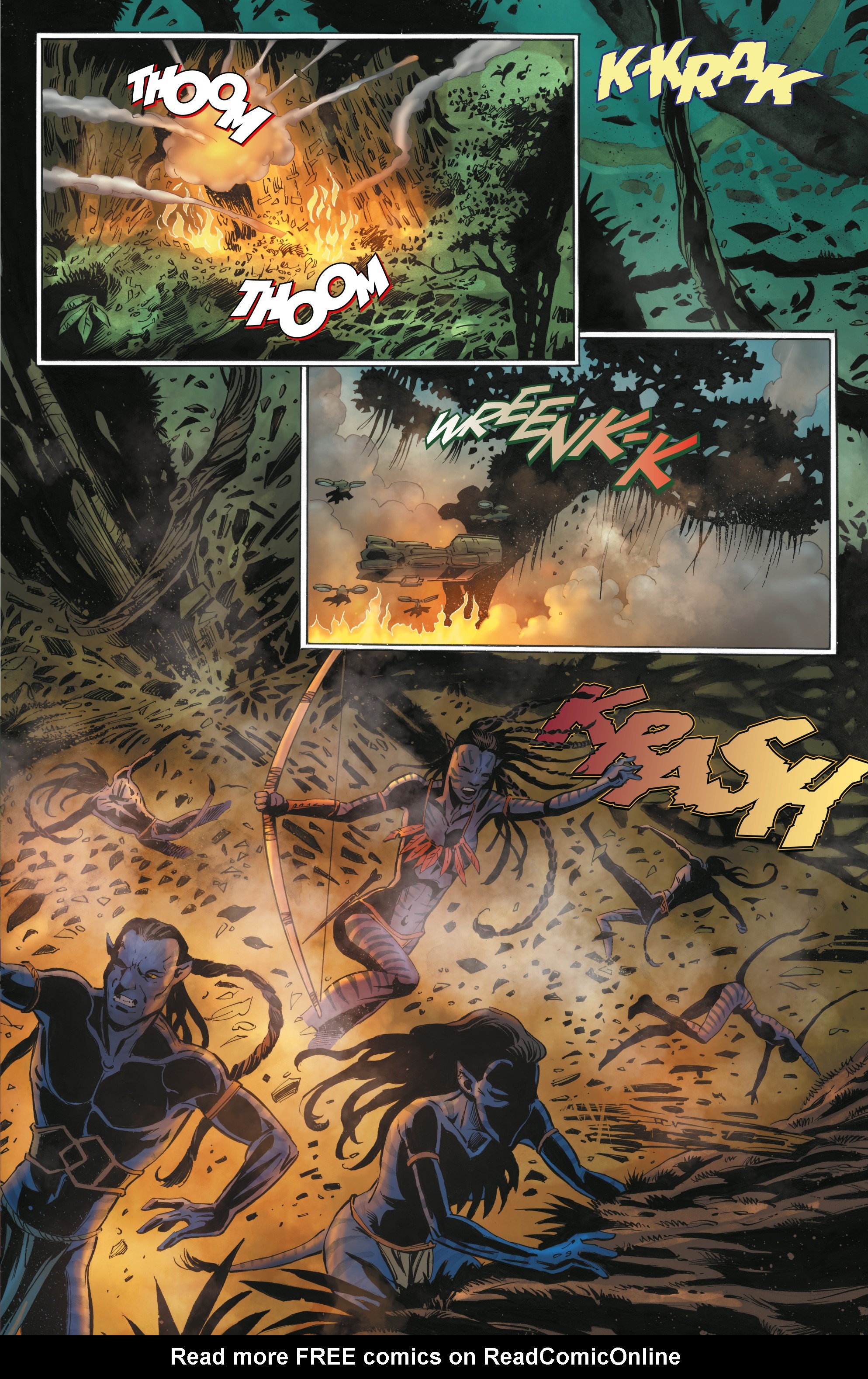 Read online Avatar: Tsu'tey's Path comic -  Issue #5 - 9