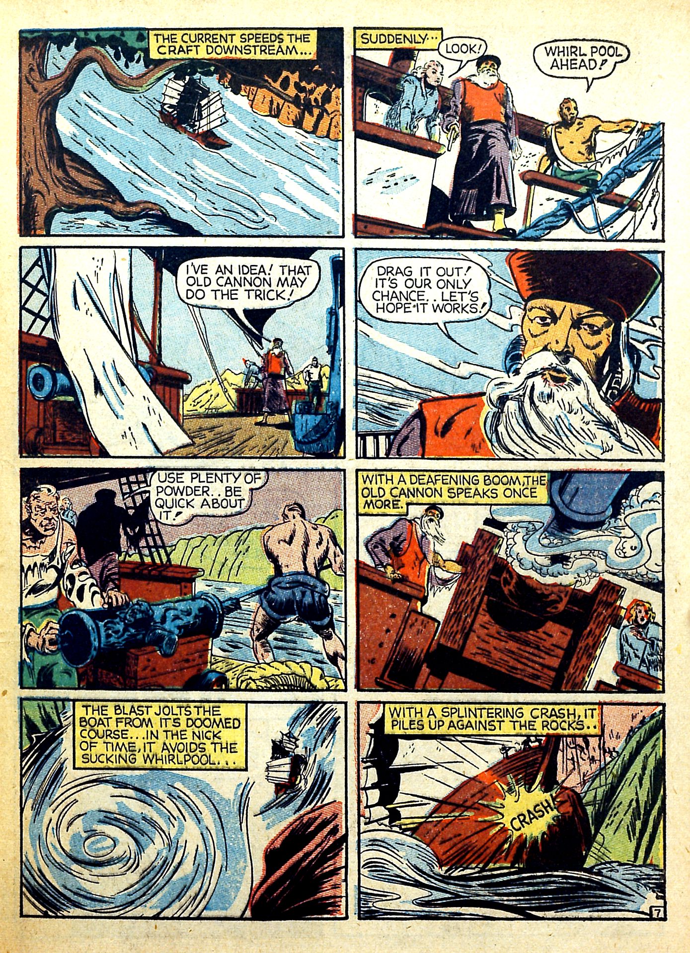 Read online Captain Flight Comics comic -  Issue #3 - 37