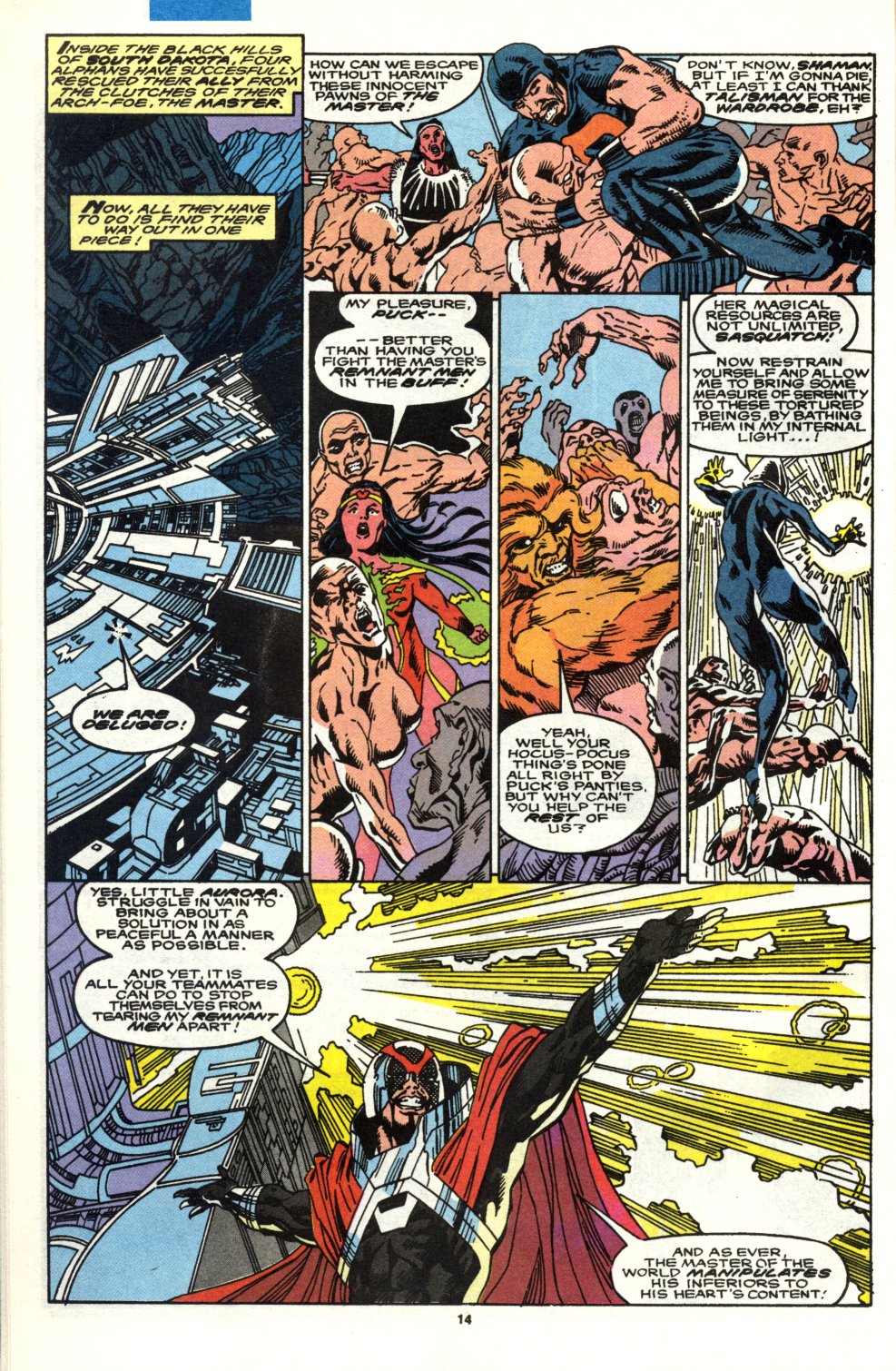 Read online Alpha Flight (1983) comic -  Issue #90 - 12