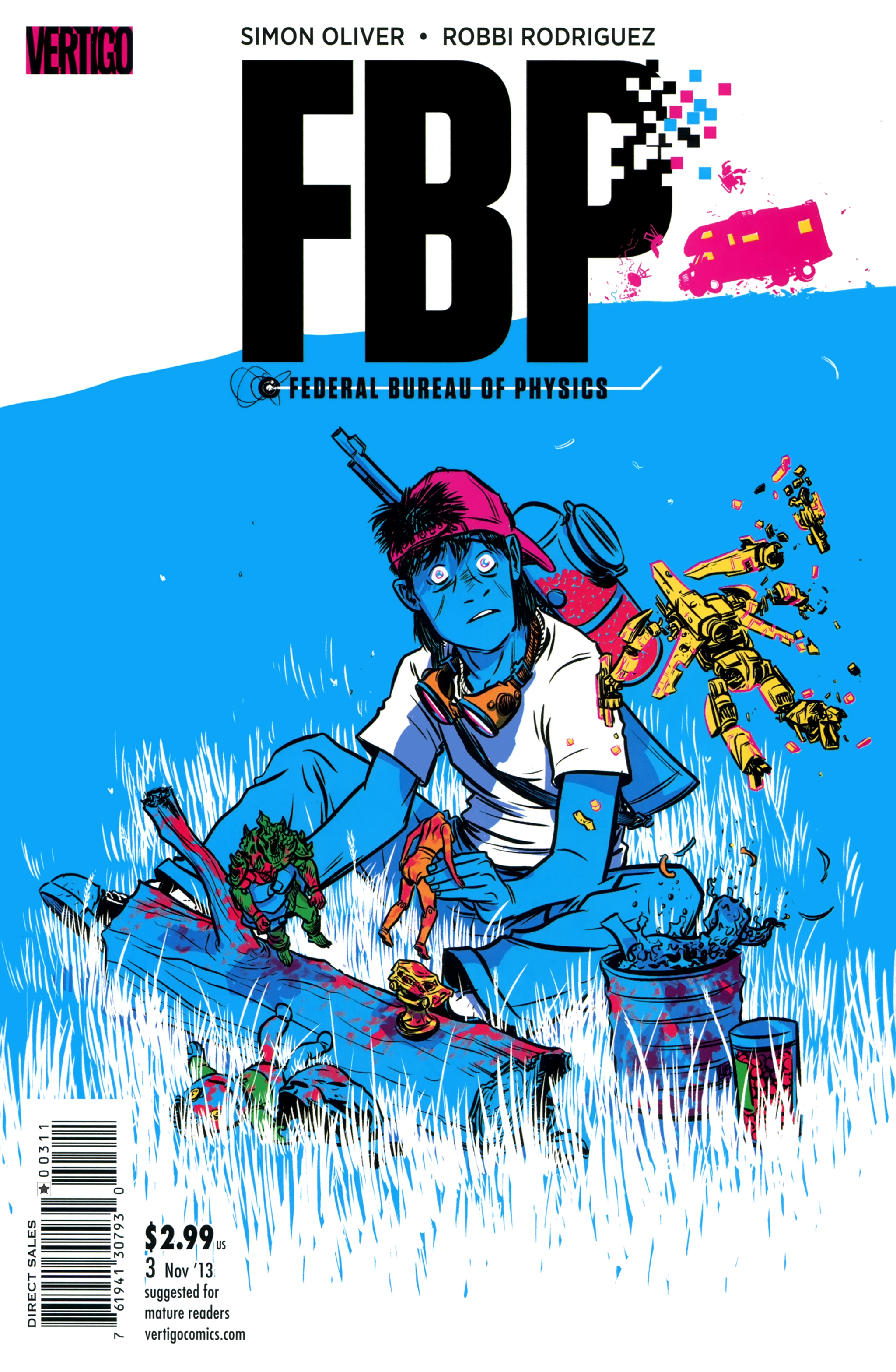 Read online FBP: Federal Bureau of Physics comic -  Issue #3 - 1