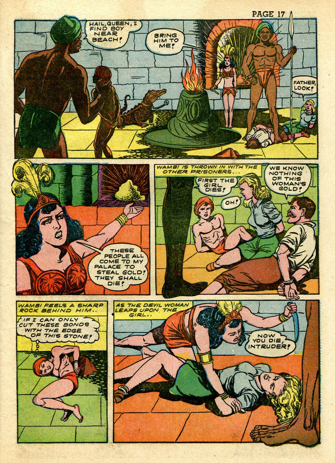 Read online Wambi Jungle Boy comic -  Issue #3 - 19