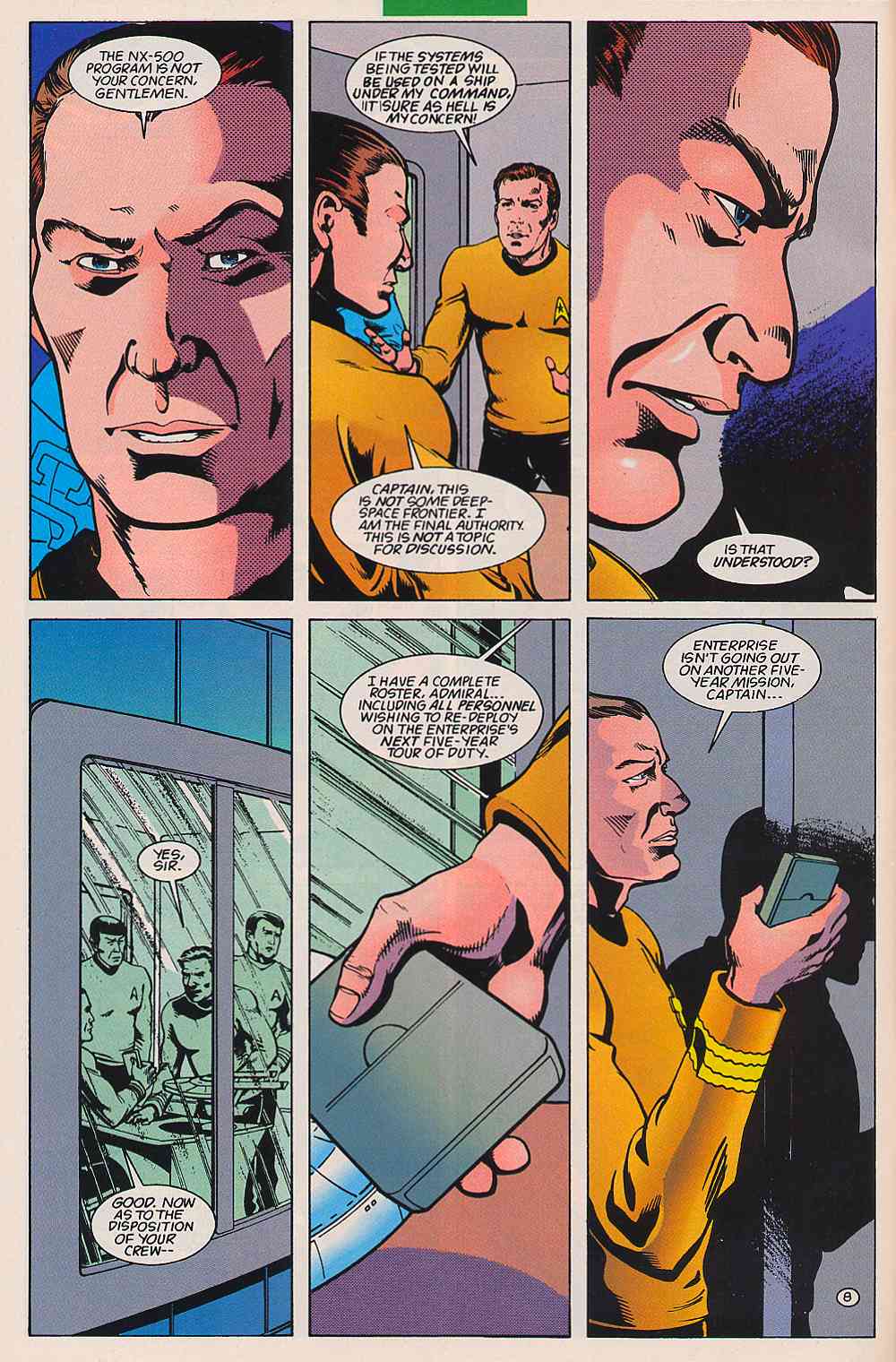 Read online Star Trek (1989) comic -  Issue #75 - 9