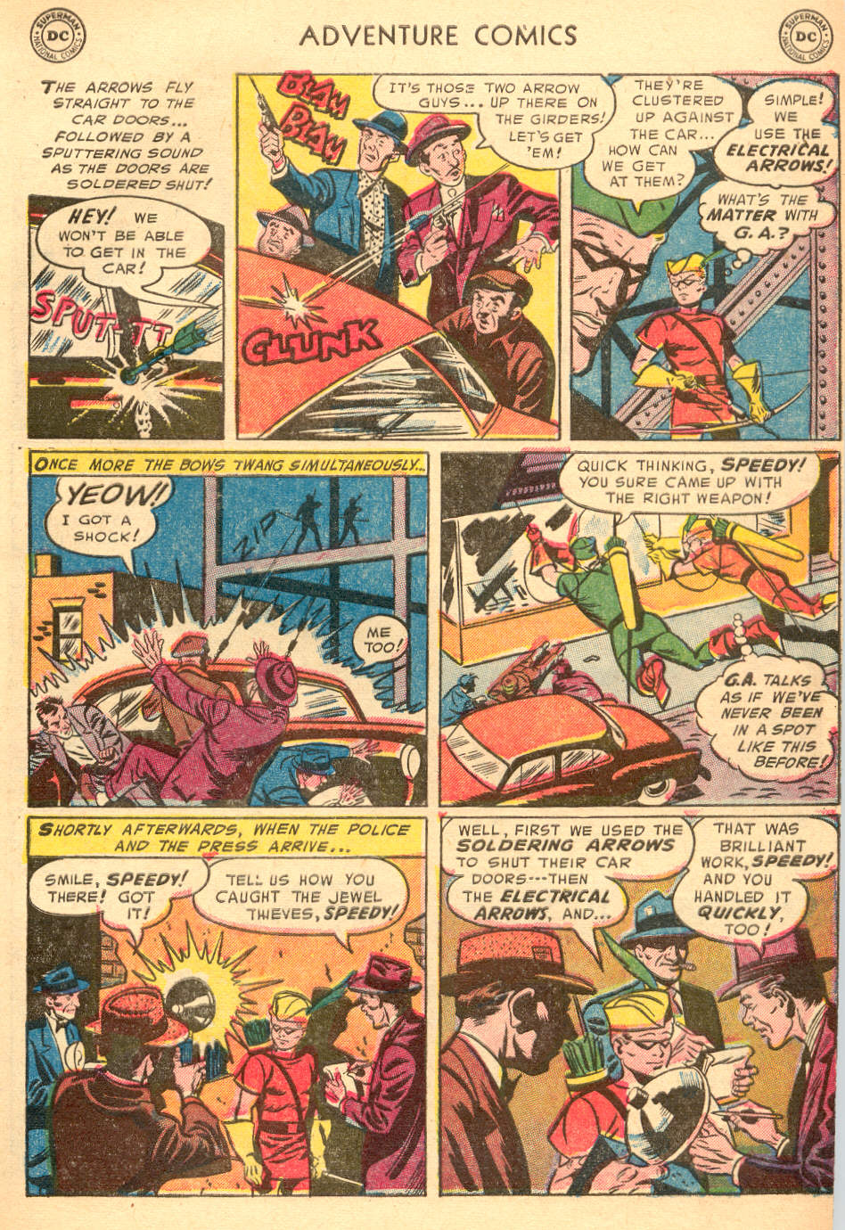 Read online Adventure Comics (1938) comic -  Issue #196 - 35