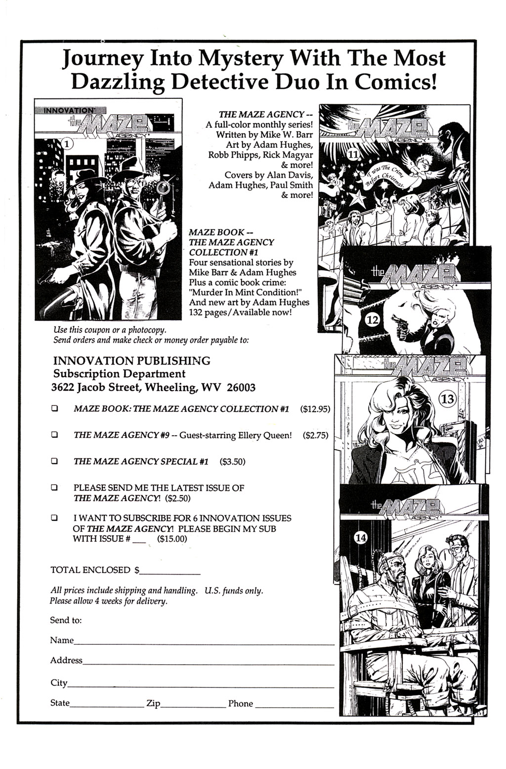 Read online Maze Agency (1989) comic -  Issue #11 - 34