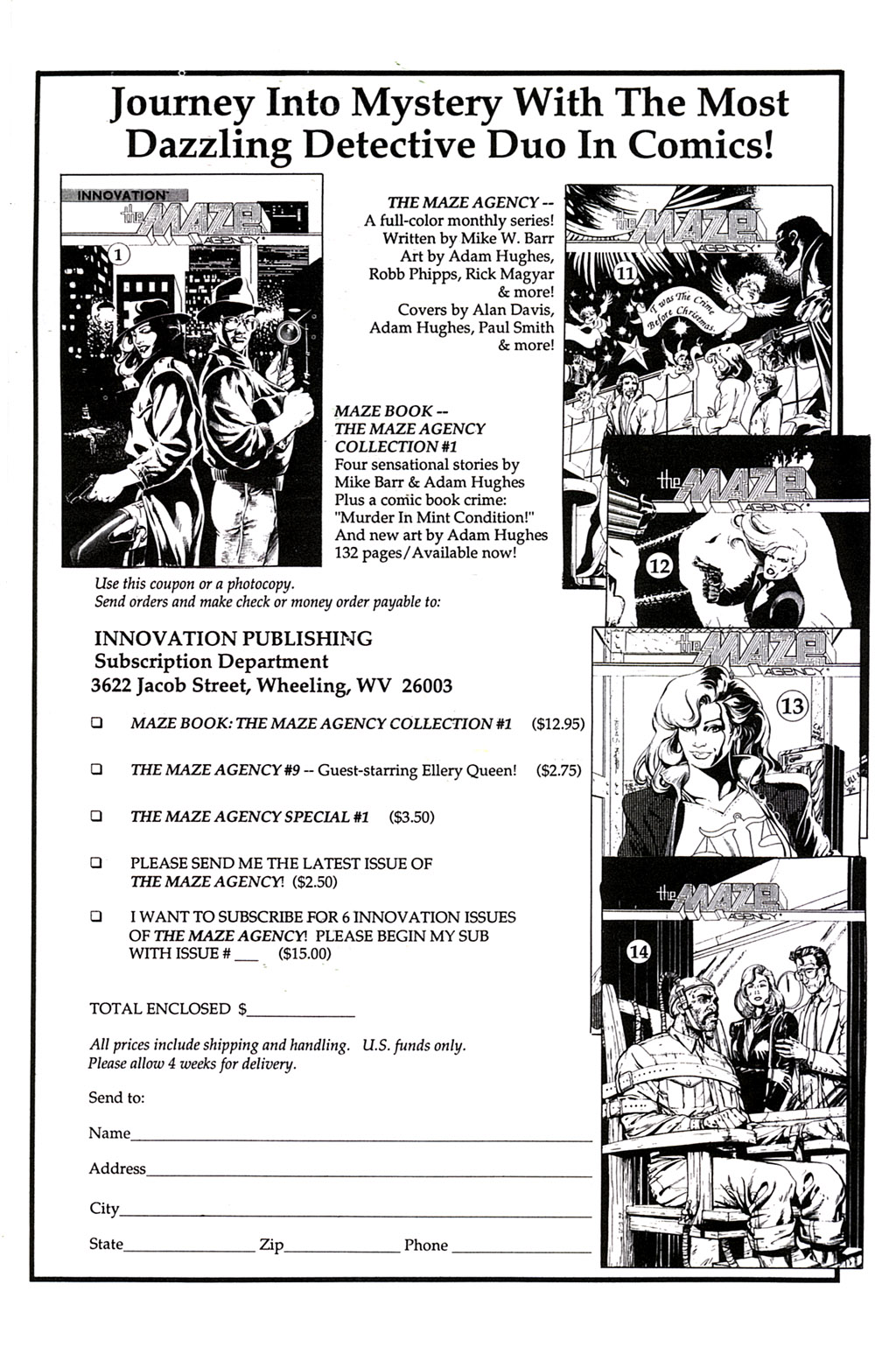 Read online Maze Agency (1989) comic -  Issue #11 - 34