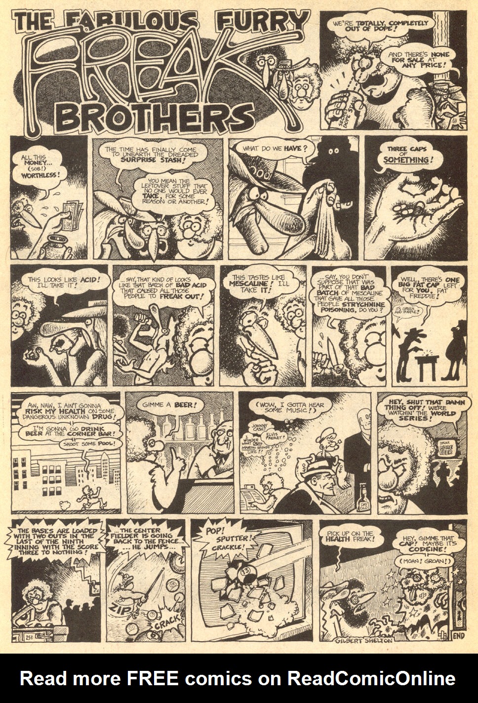 Read online The Fabulous Furry Freak Brothers comic -  Issue #1 - 30