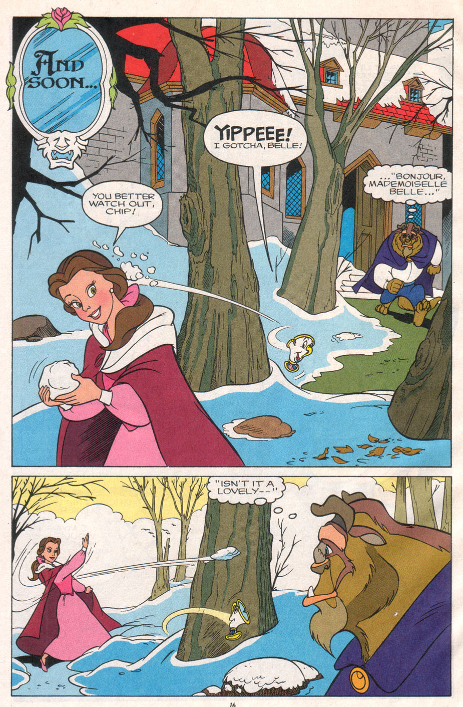 Read online Disney's Beauty and the Beast comic -  Issue #10 - 18