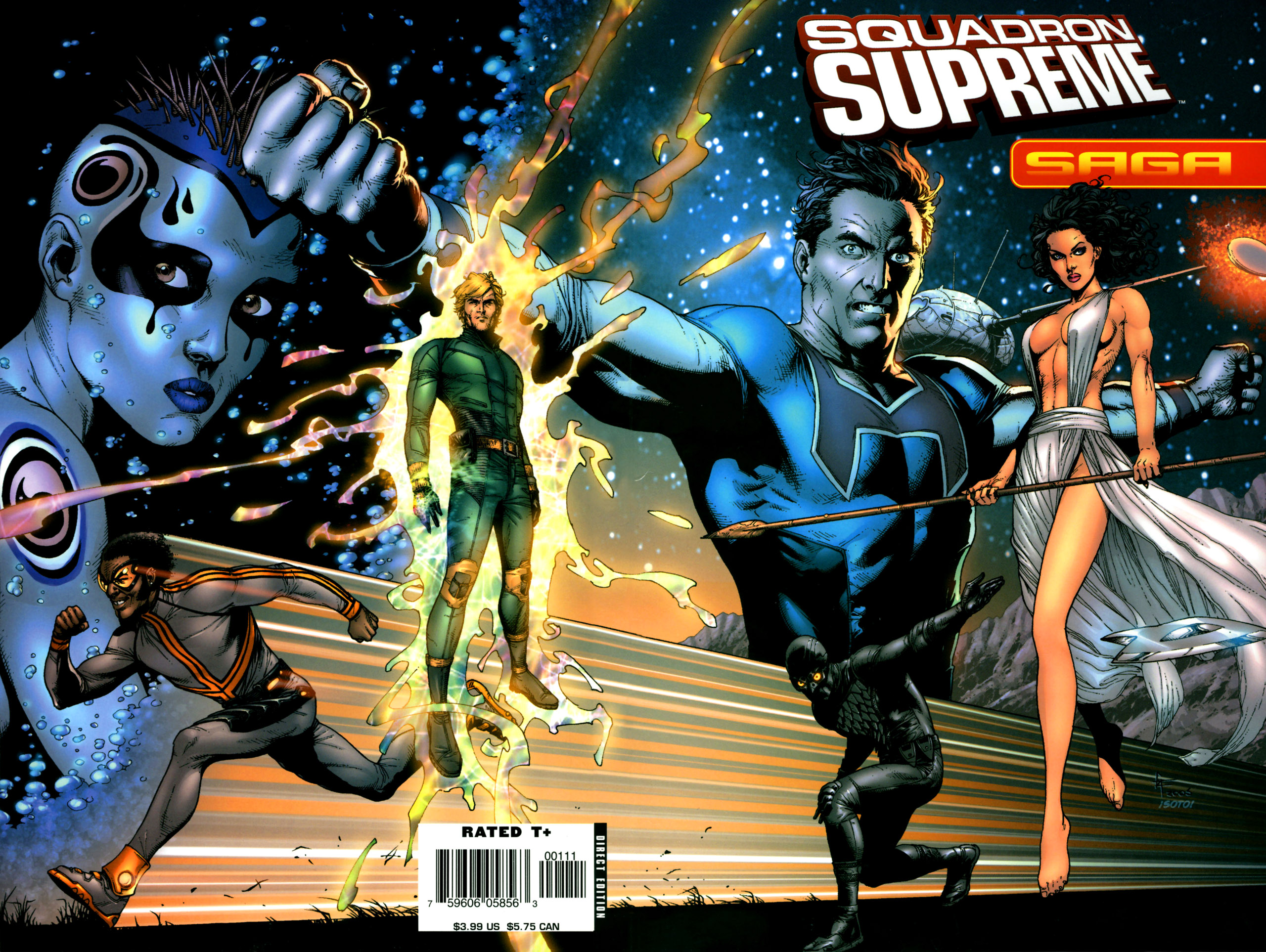 Saga of Squadron Supreme issue Full - Page 1