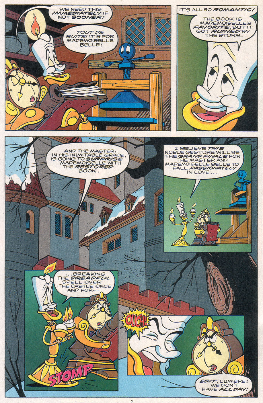 Read online Disney's Beauty and the Beast comic -  Issue #12 - 4