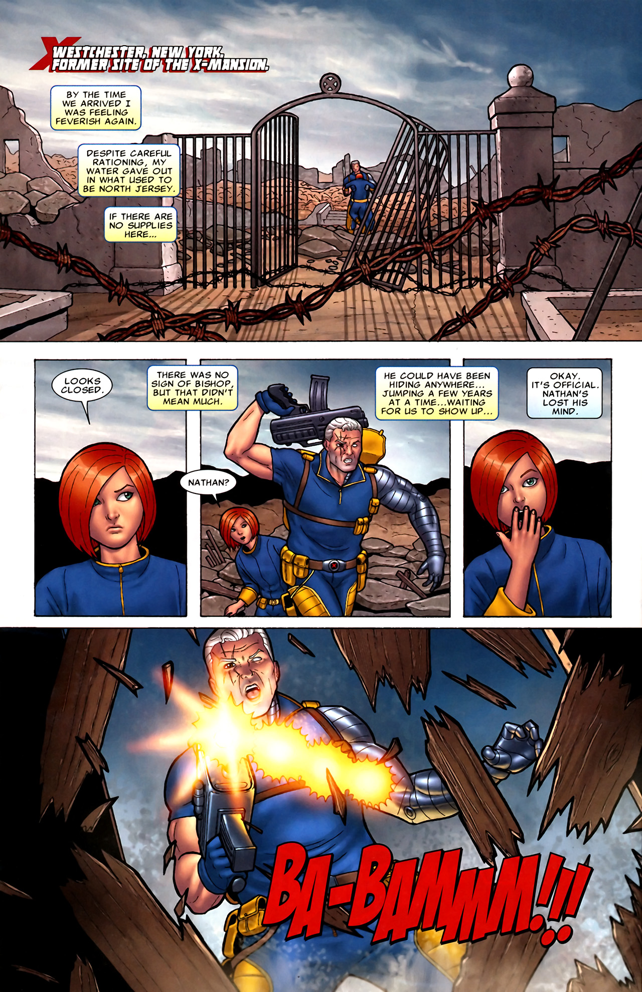 Read online Cable (2008) comic -  Issue #12 - 16