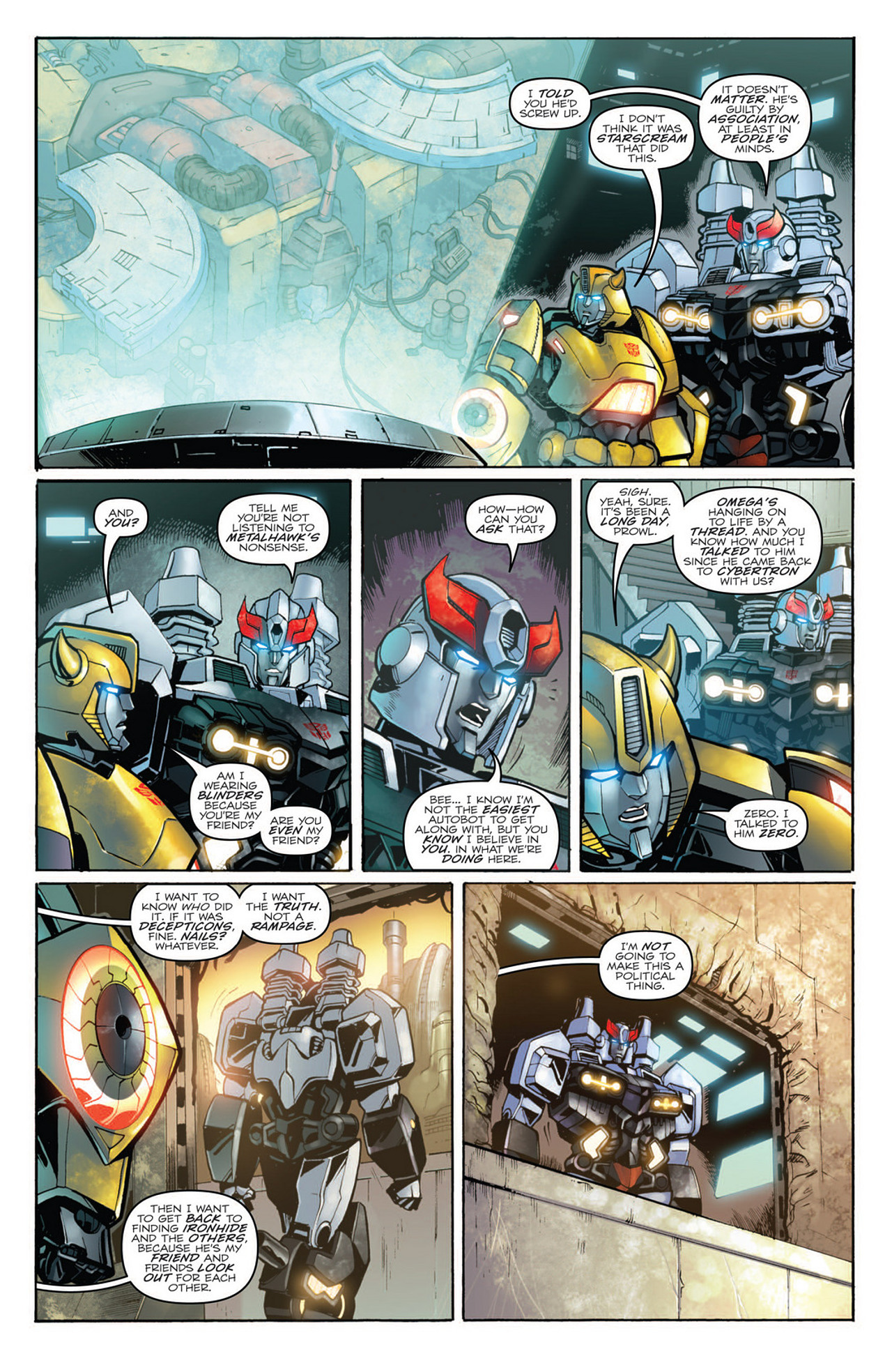 Read online Transformers: Robots In Disguise (2012) comic -  Issue #11 - 15