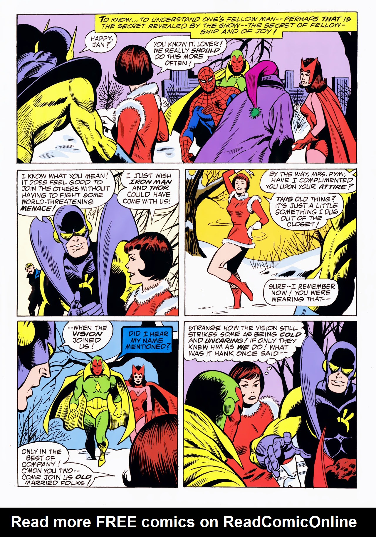 Read online Marvel Holiday Magazine 2010 comic -  Issue #1 - 11