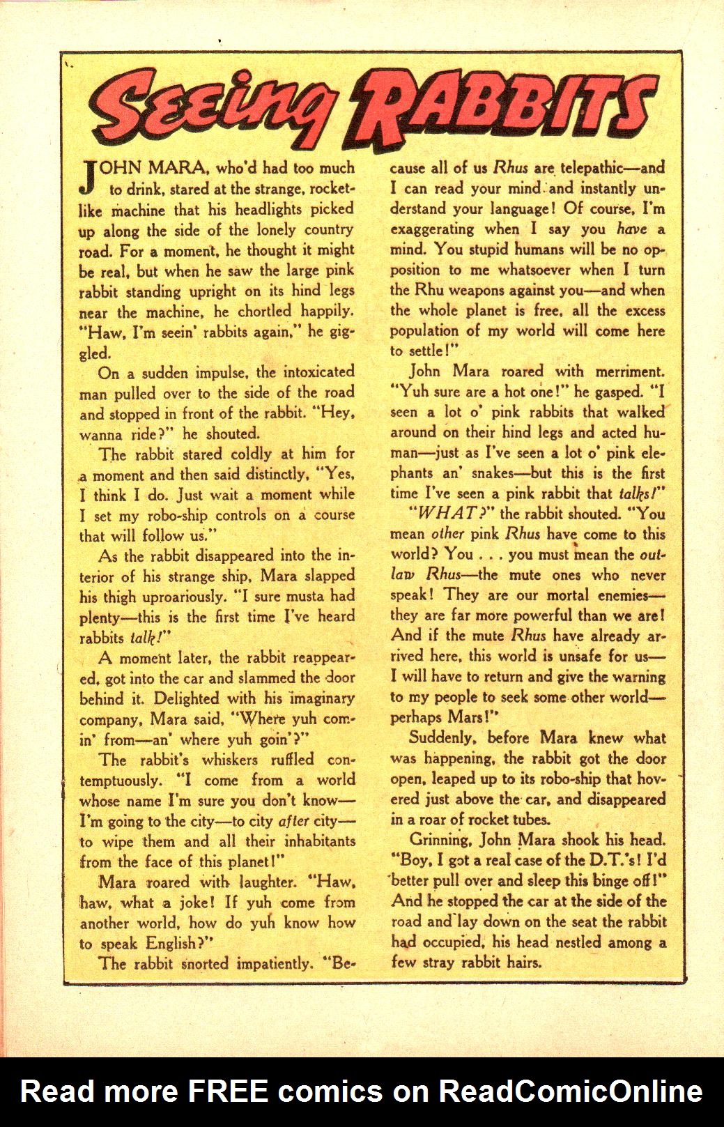 Read online Adventures Into The Unknown comic -  Issue #10 - 22