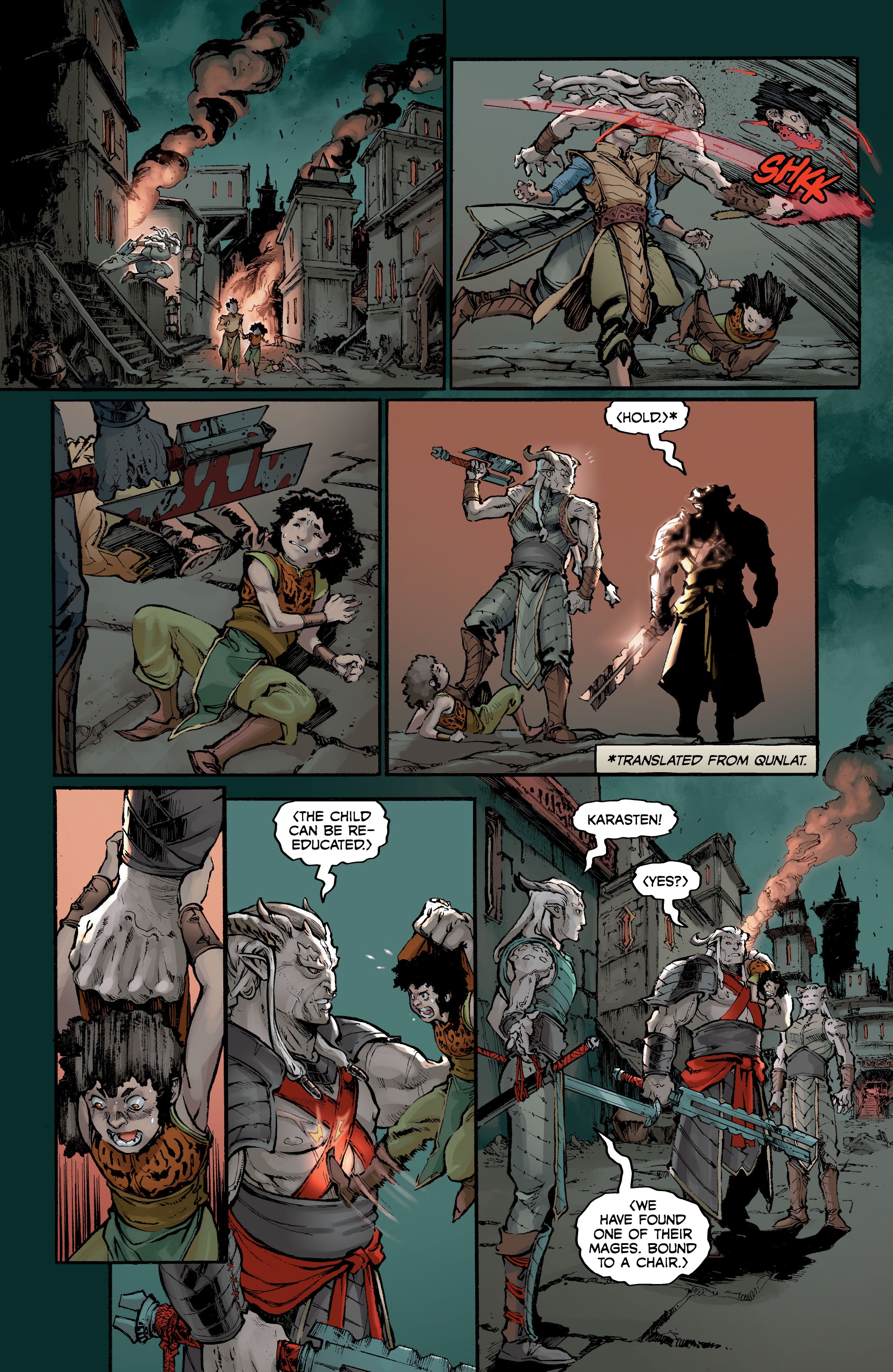 Read online Dragon Age: Dark Fortress comic -  Issue #1 - 21