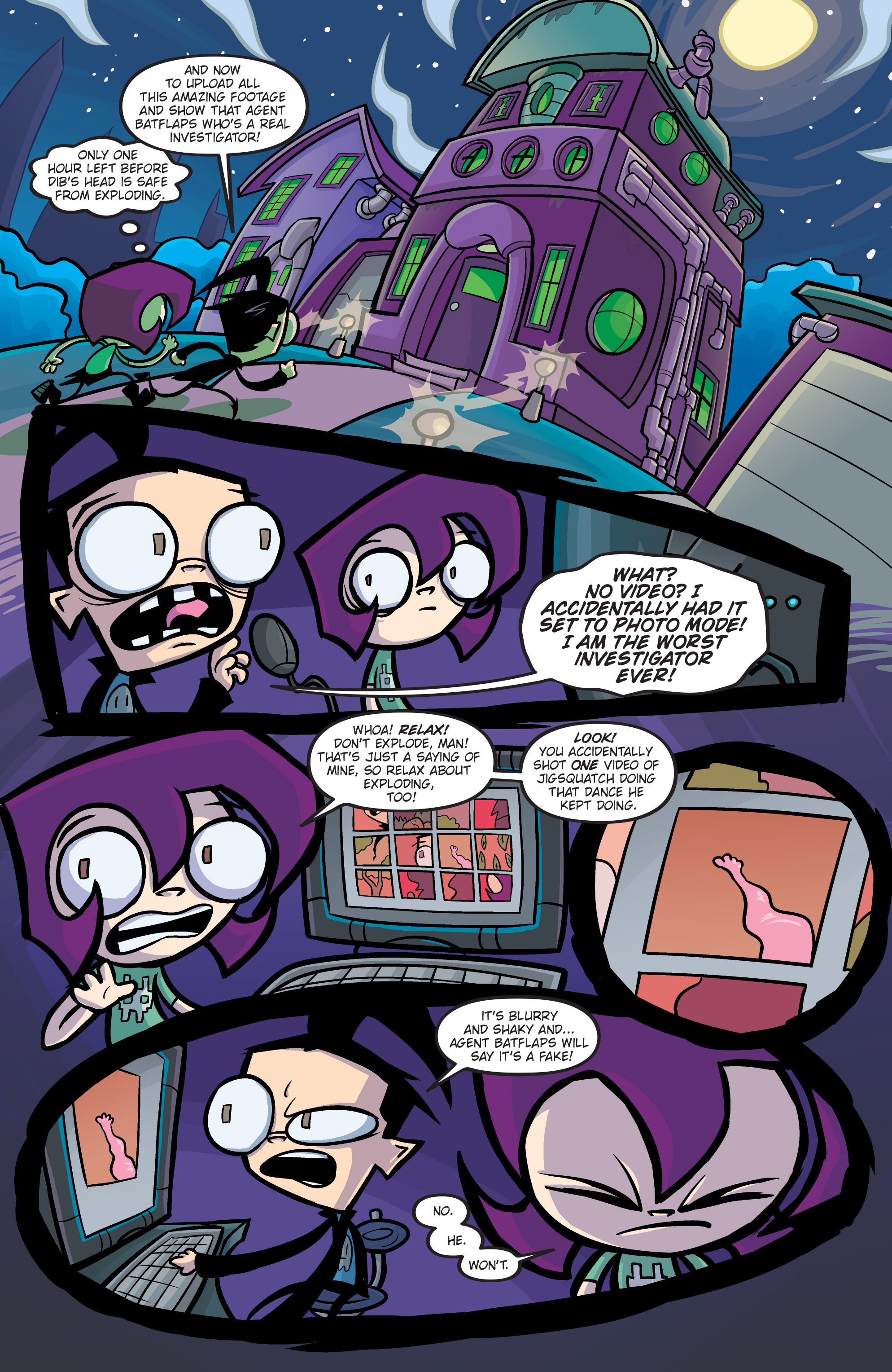 Read online Invader Zim comic -  Issue #14 - 18