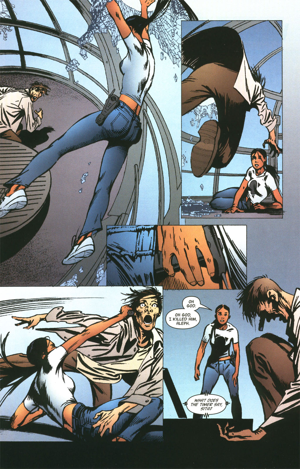Read online Global Frequency comic -  Issue #6 - 21