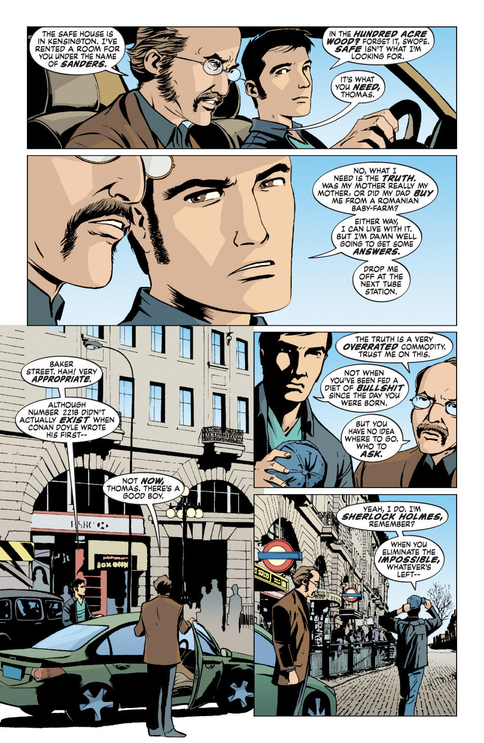 Read online The Unwritten comic -  Issue #2 - 8