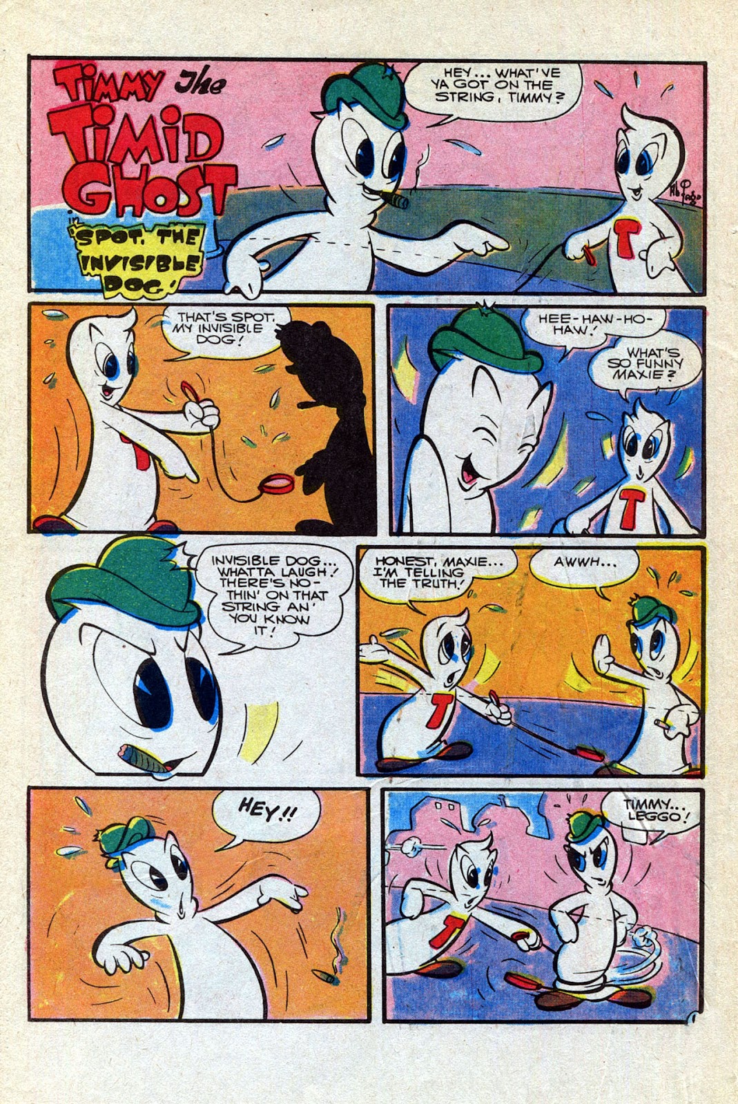 Read online Timmy the Timid Ghost comic -  Issue #24 - 10