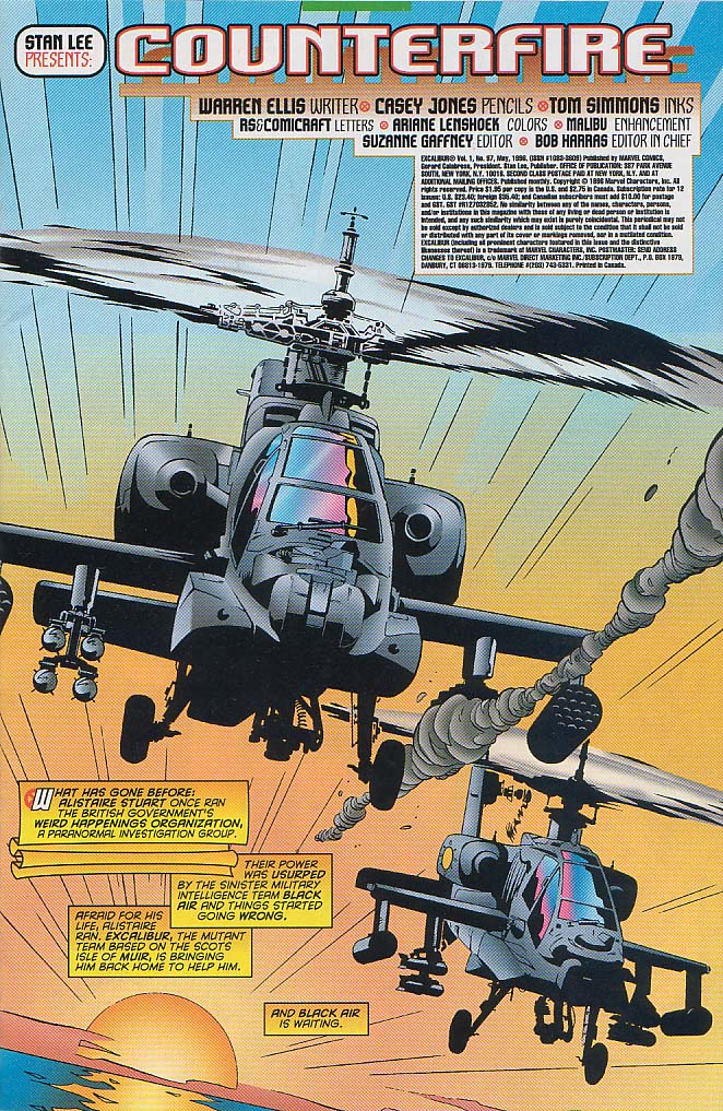 Read online Excalibur (1988) comic -  Issue #97 - 2