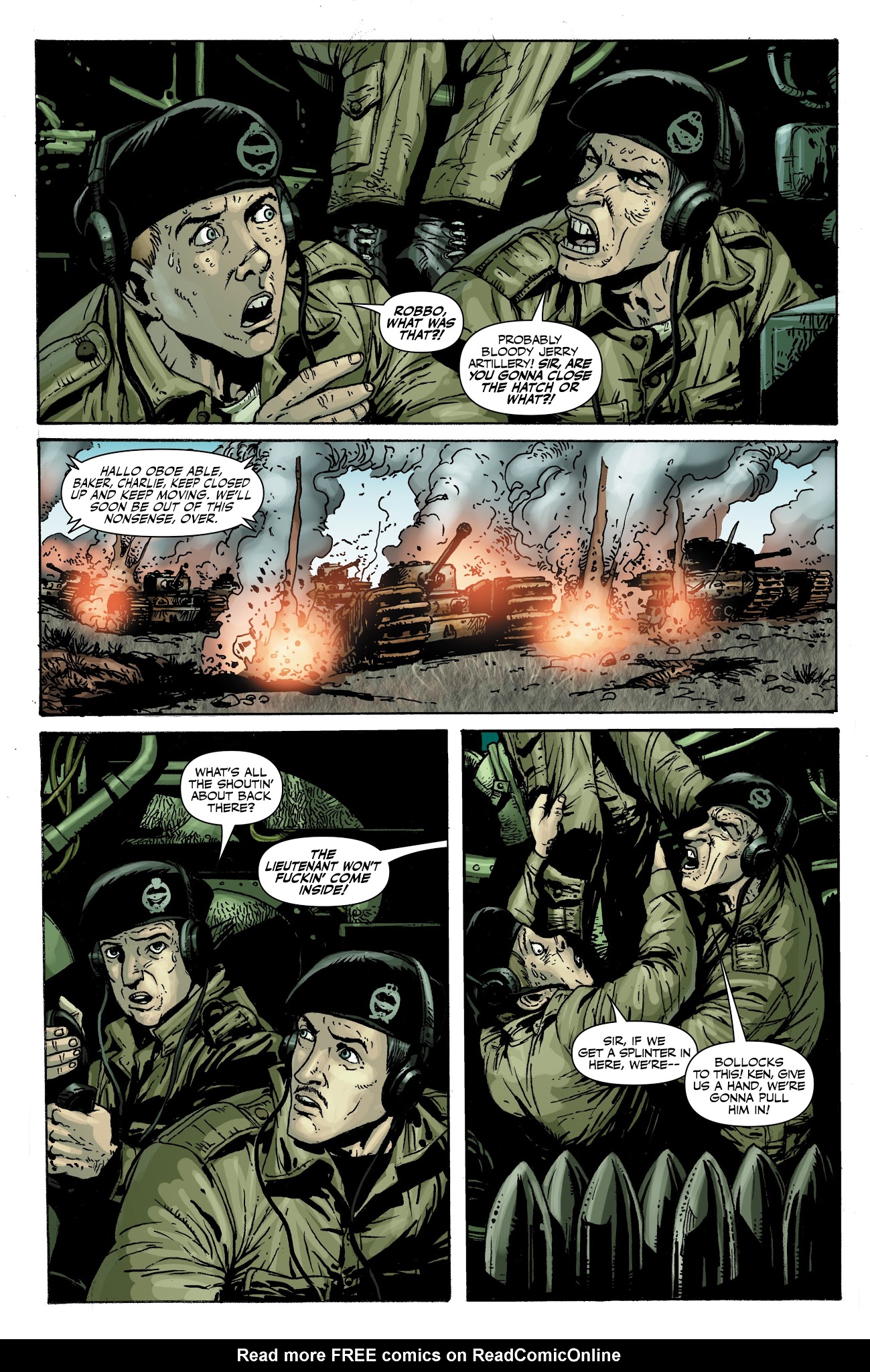 Read online Battlefields: The Tankies comic -  Issue # TPB - 8